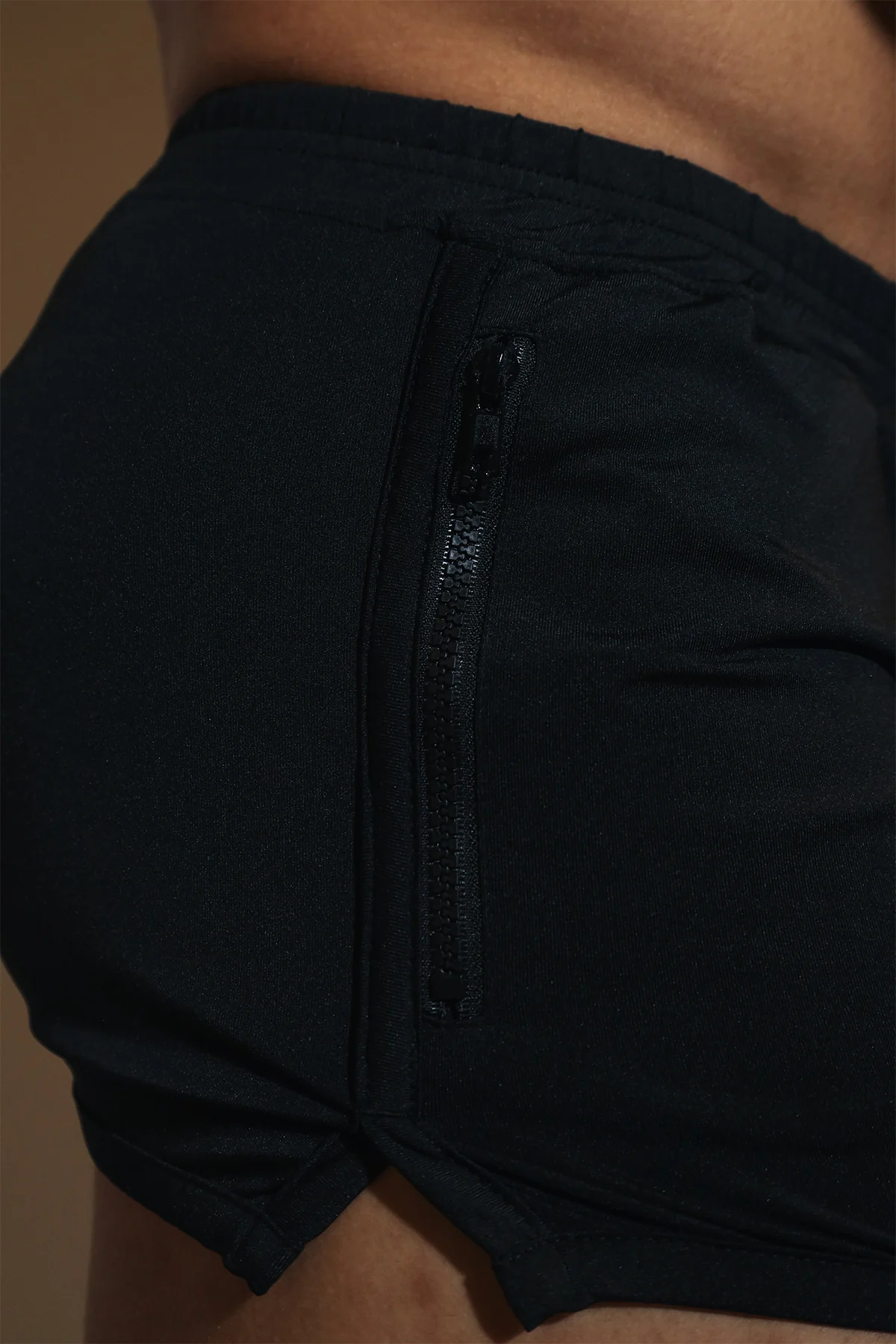2" Side Split Booty Shorts - Midnight Black - Image 5