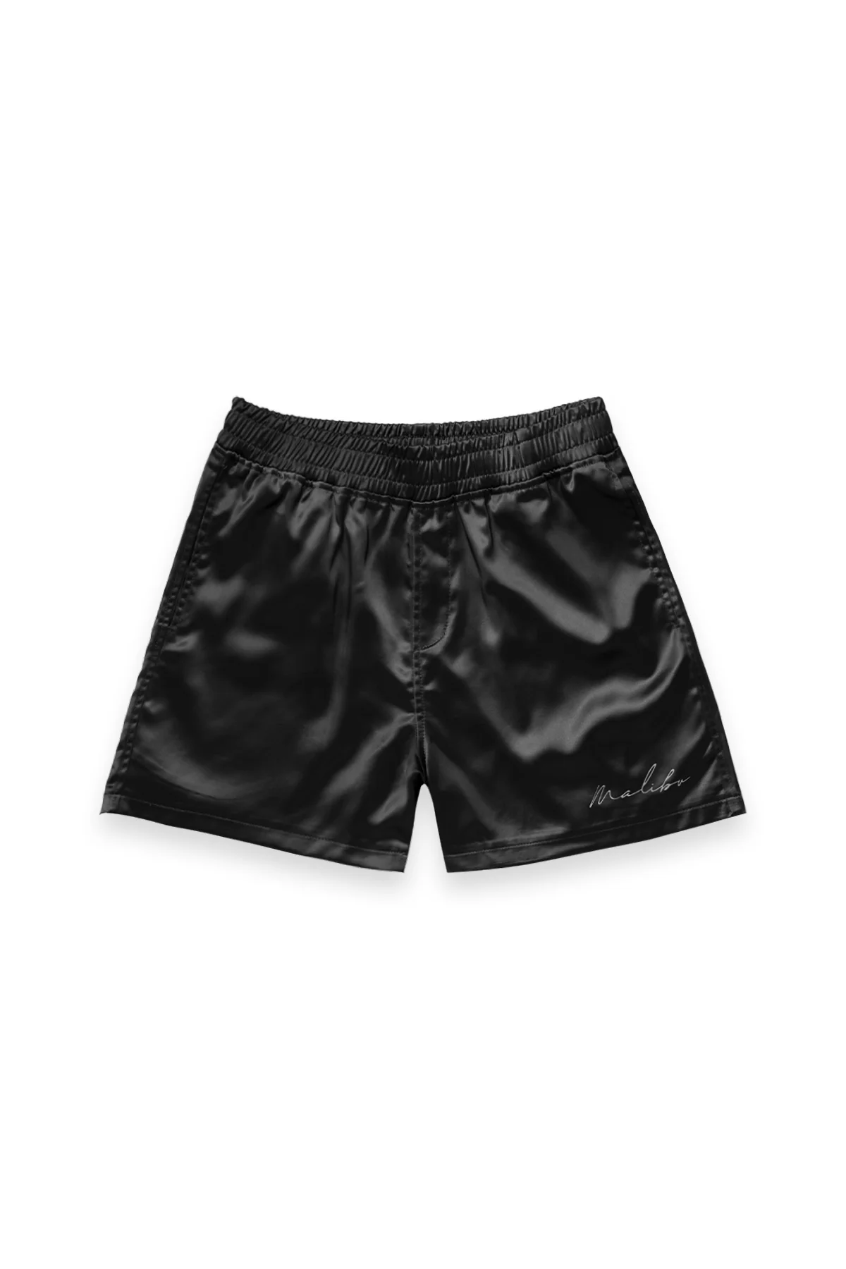ShimmerFlex Active Shorts - Midnight Black - Image 5