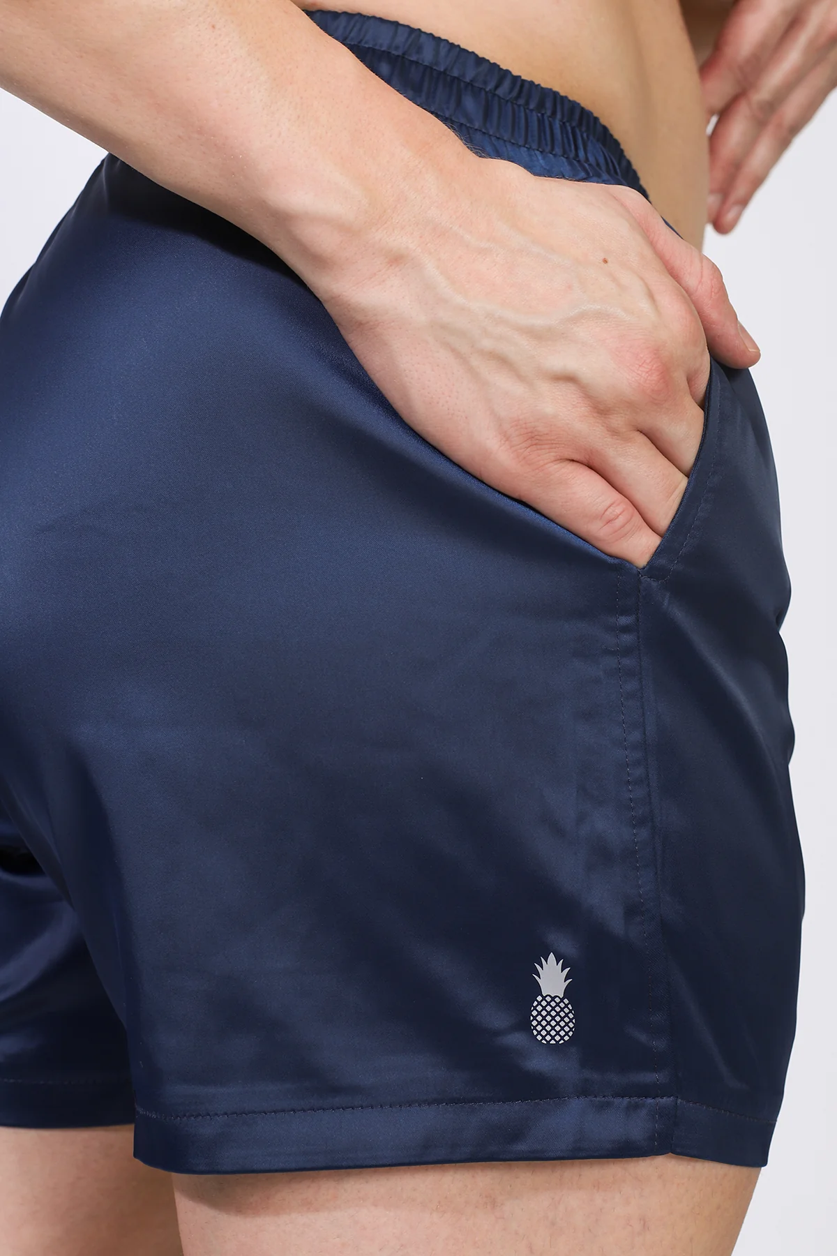 ShimmerFlex Active Shorts - Navy - Image 13
