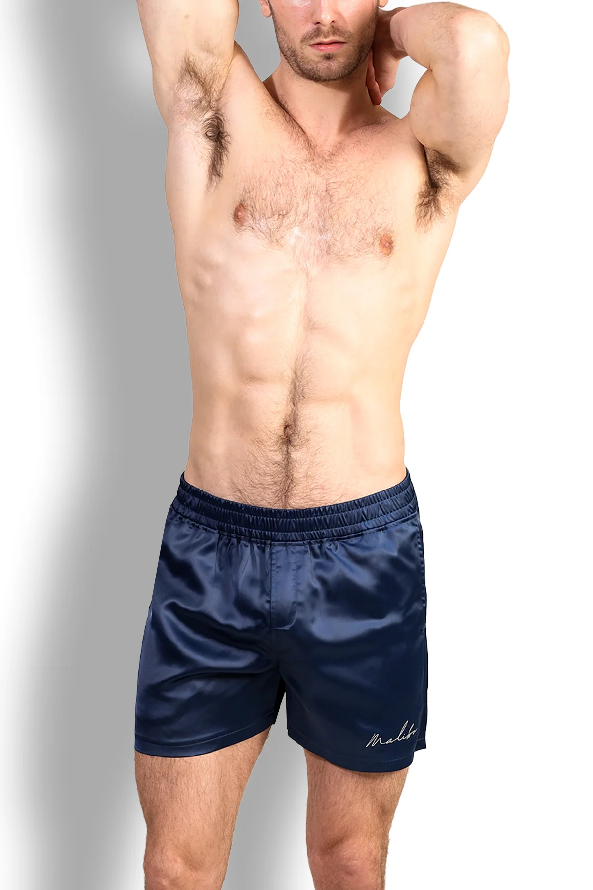 ShimmerFlex Active Shorts - Navy - Image 8