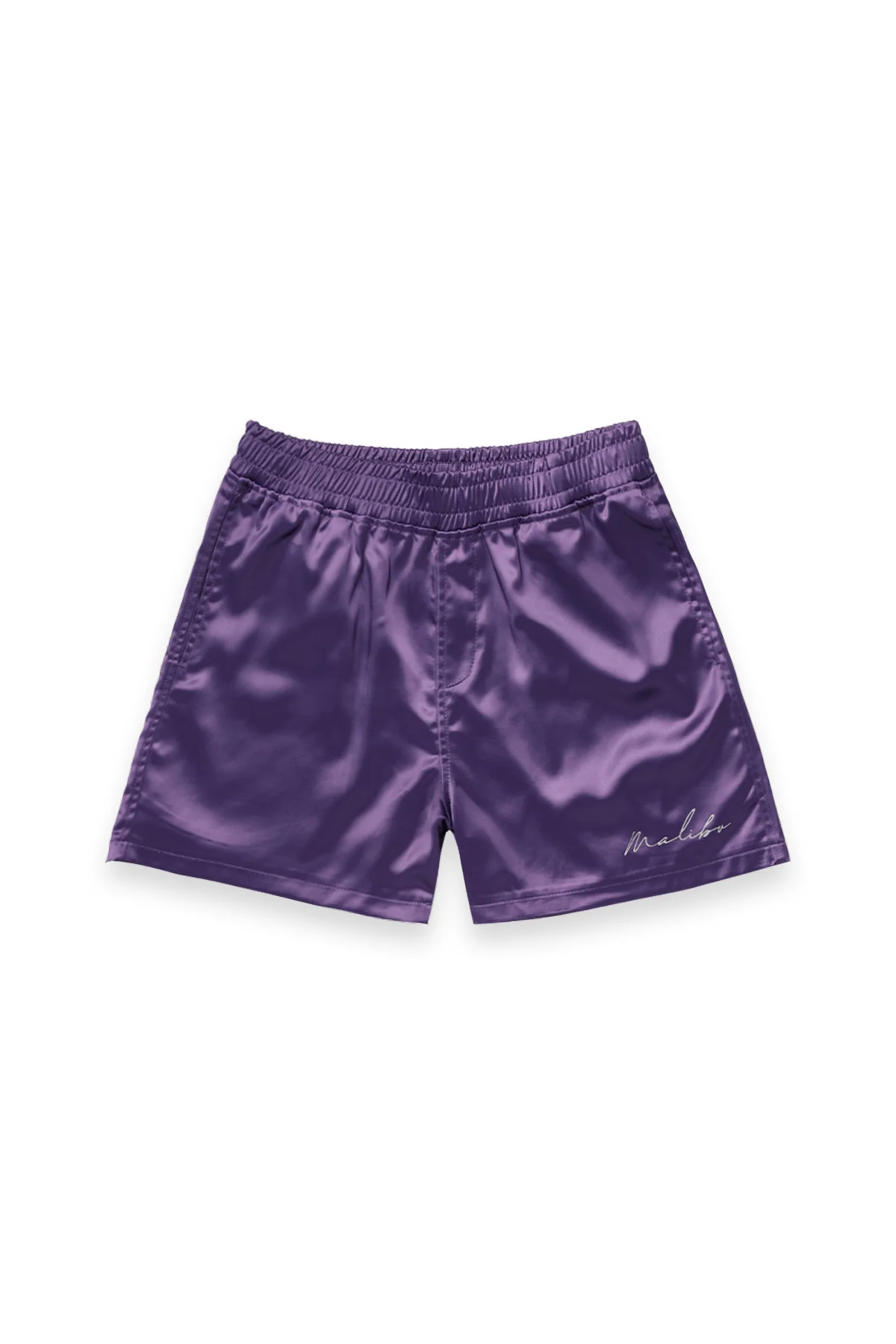 ShimmerFlex Active Shorts - Plum - Image 6