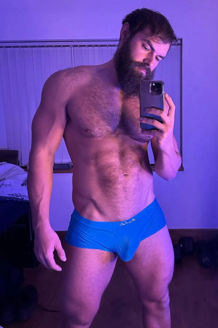 Come-Over Silky Seamless Boxer Briefs - Neon Blue - Image 8