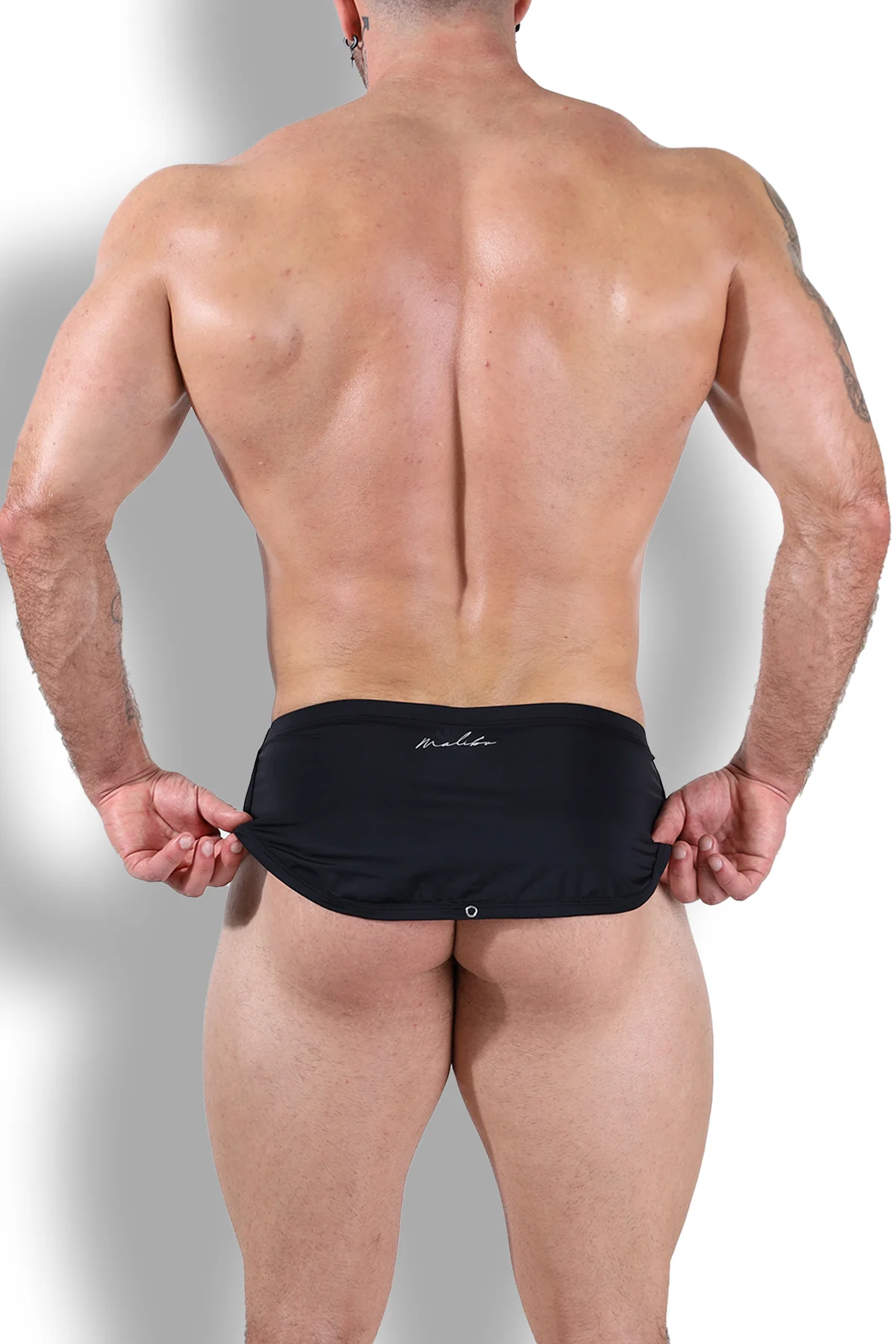 Cool-Dri 2-in-1 Shorts with Thong Lining - Midnight Black - Image 9