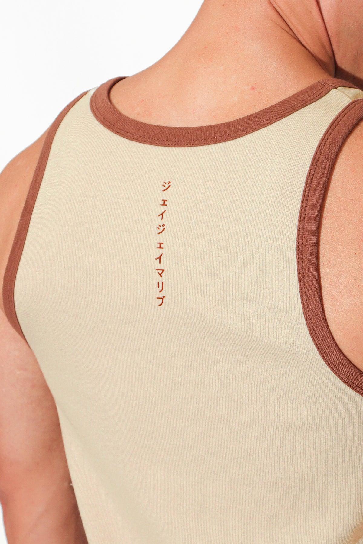 Muscle Fit Ribbed Tank - Proud - Image 5