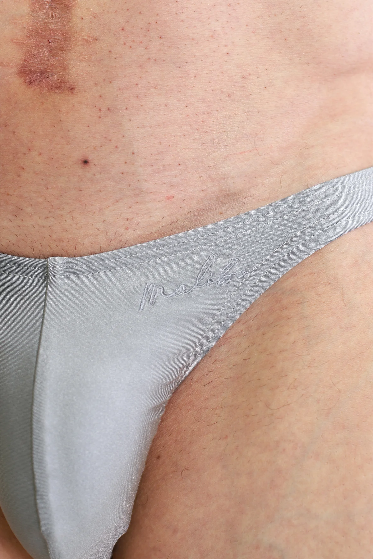Dynamic Classic Scrunch-Butt Brief - Chrome Grey - Image 10