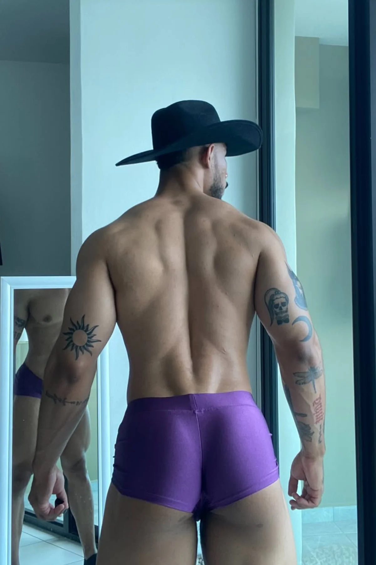 Dynamic Sheen Boxer Briefs - Magenta - Image 4