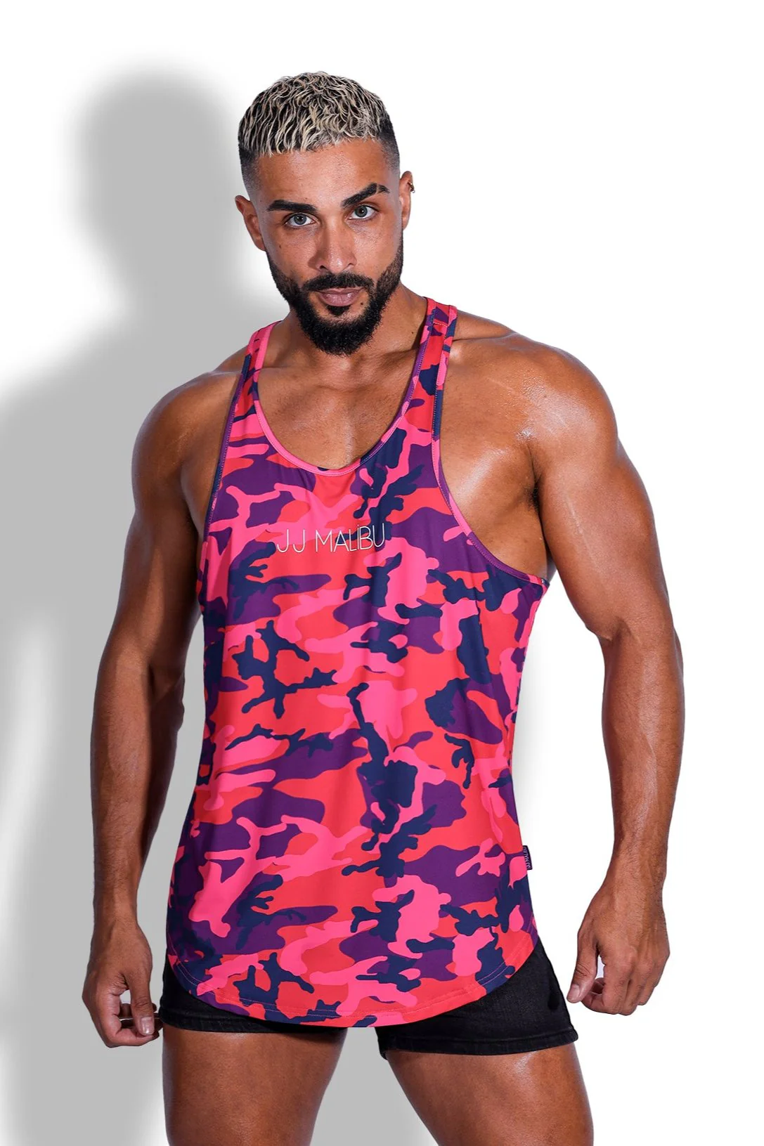 Feel-Me Scoop Bottom Tank - Purple Camo - Image 4