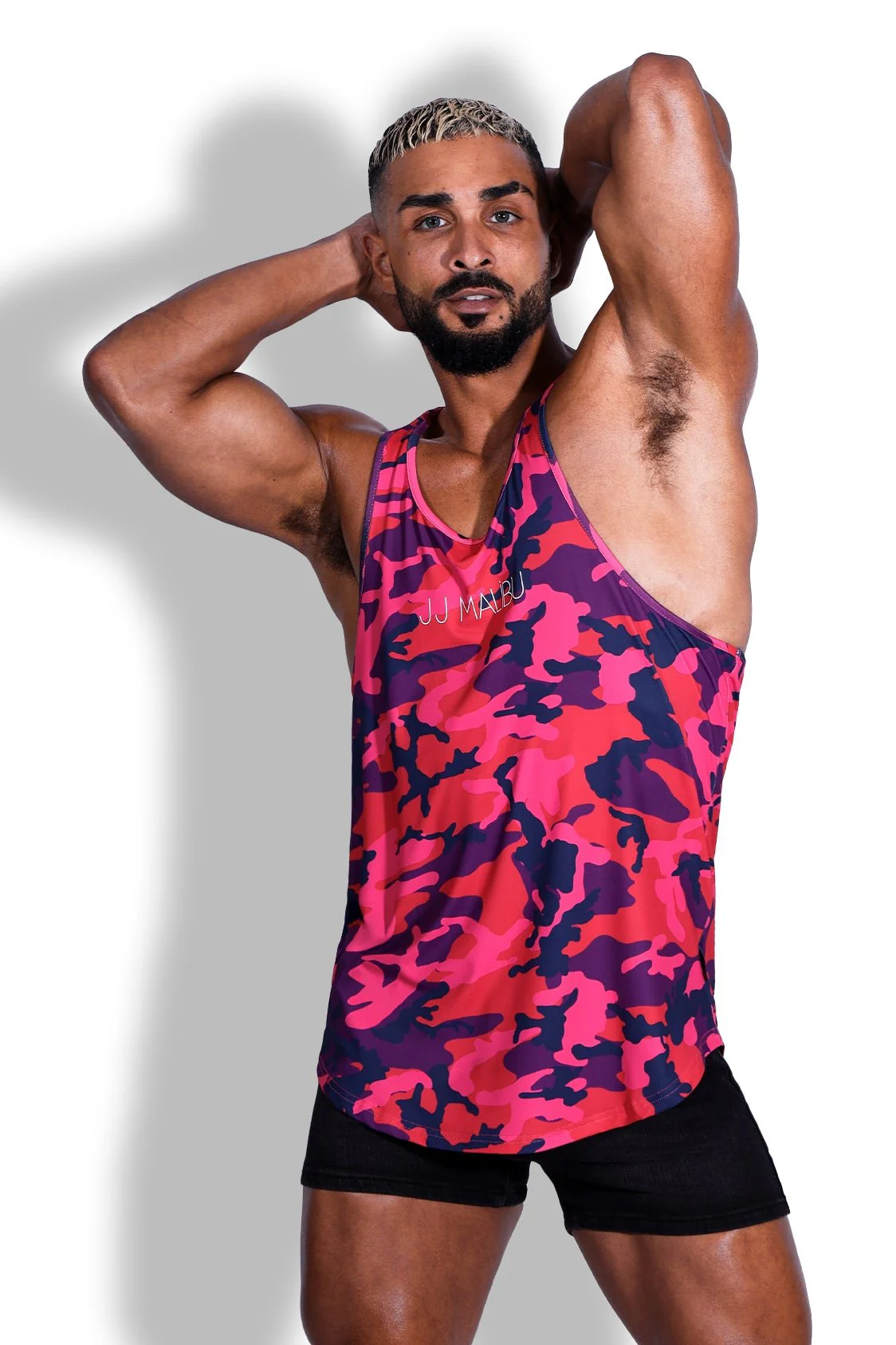 Feel-Me Scoop Bottom Tank - Purple Camo - Image 8