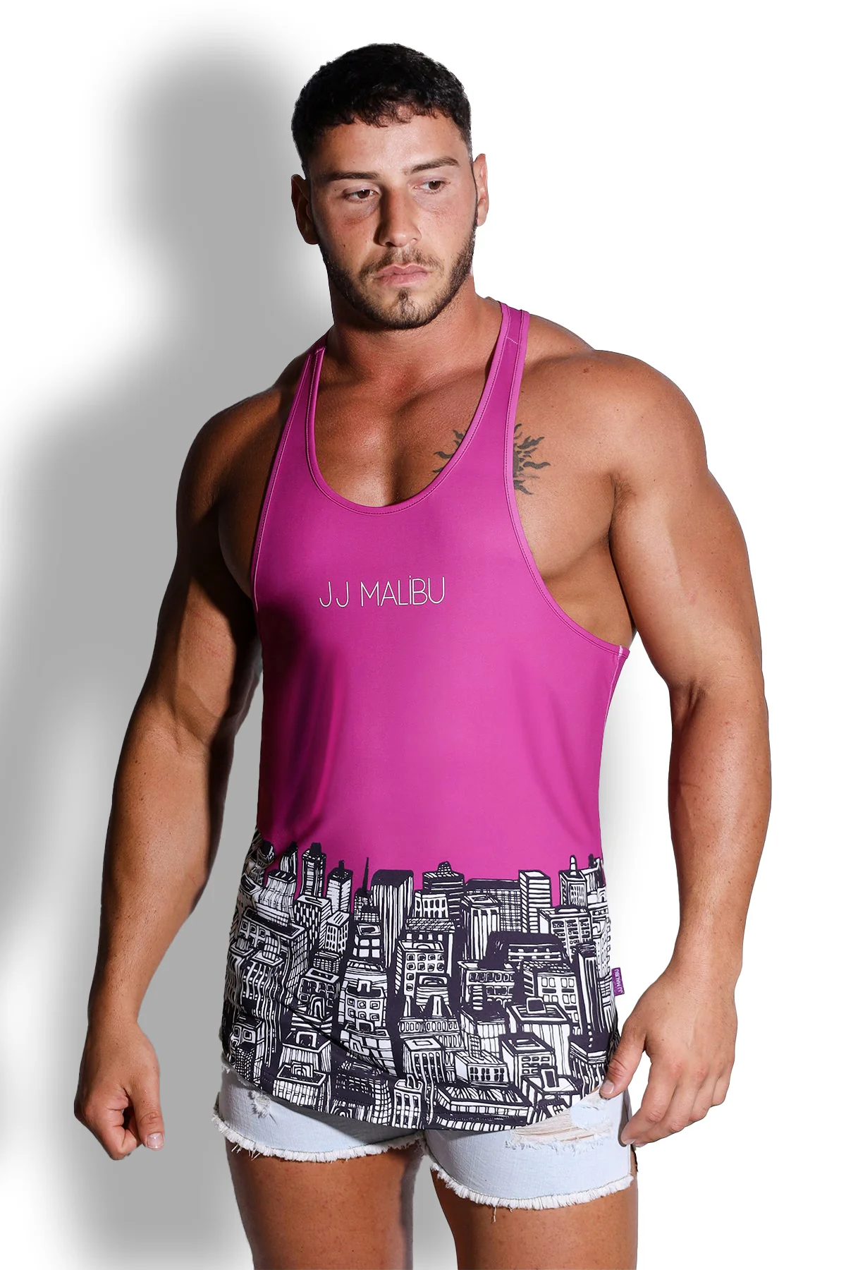 Feel-Me Scoop Bottom Tank - Skyline - Image 3