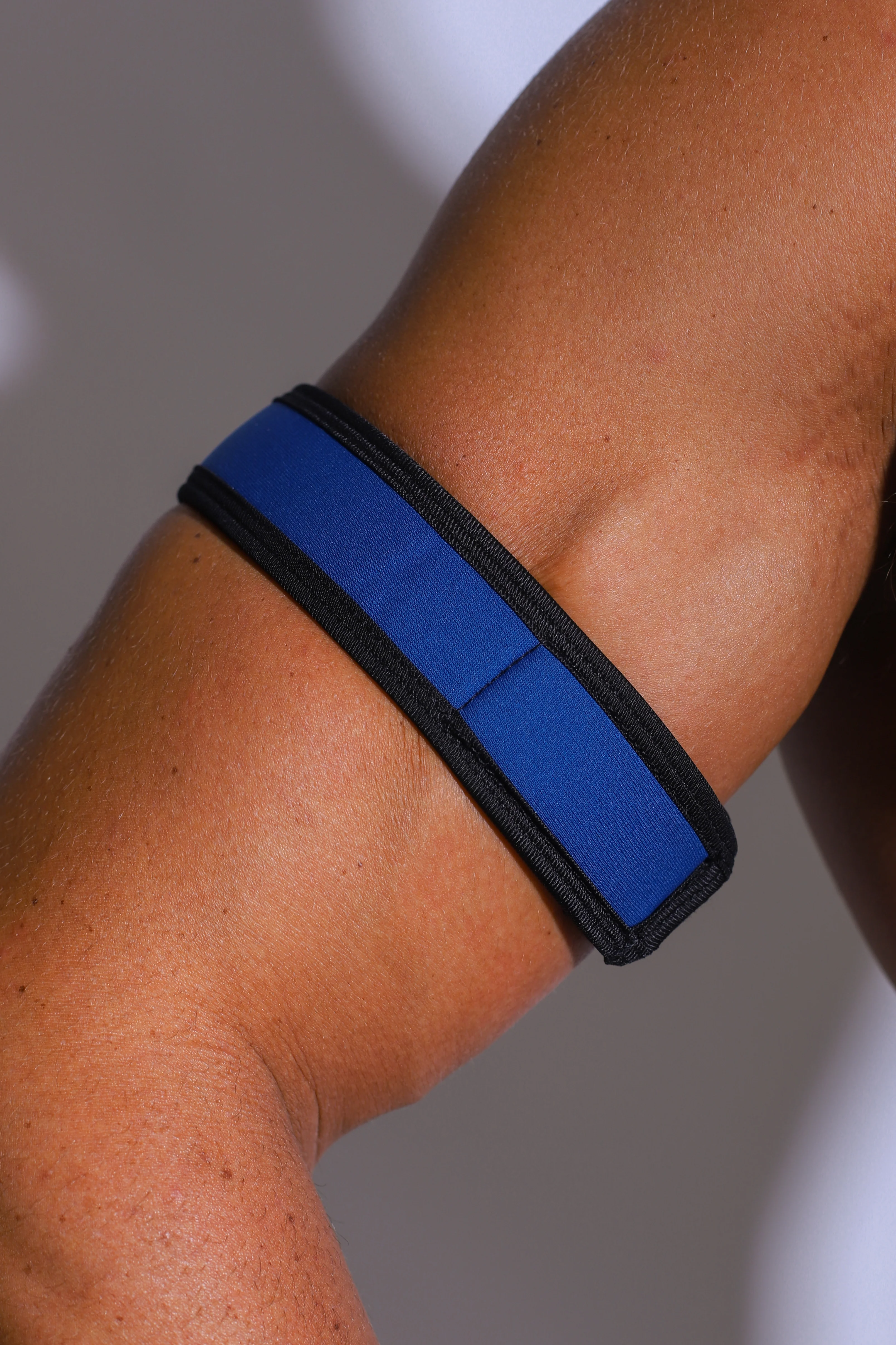 Festival Velcro Arm Straps - Cobalt Blue - Image 3
