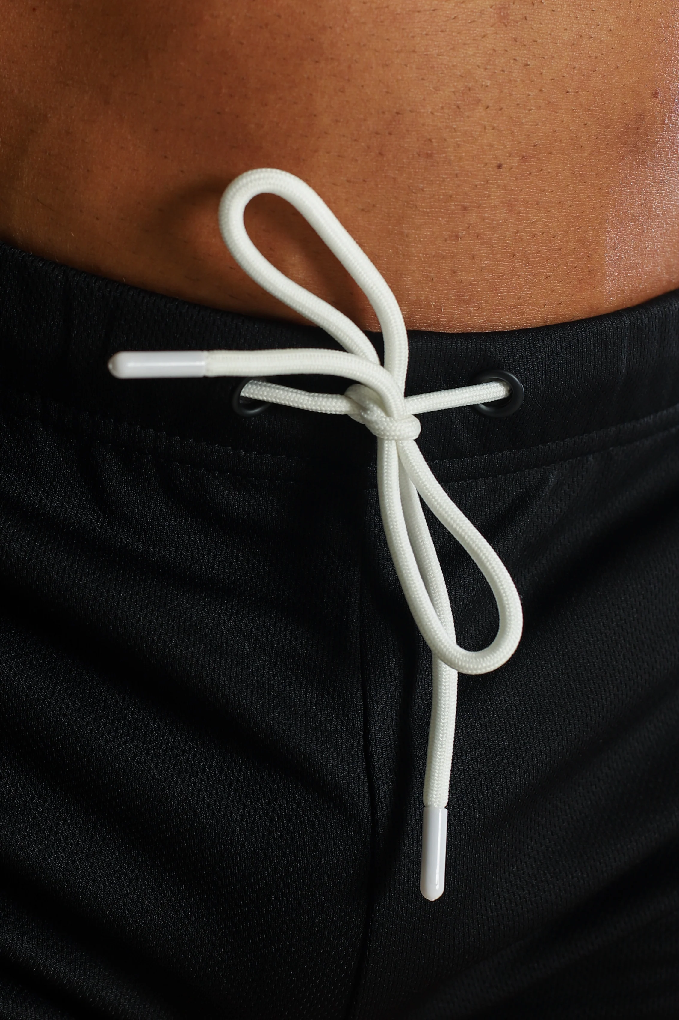 For-the-Night 2" Gym Short Shorts with Drawstring - Obsidian Black - Image 4