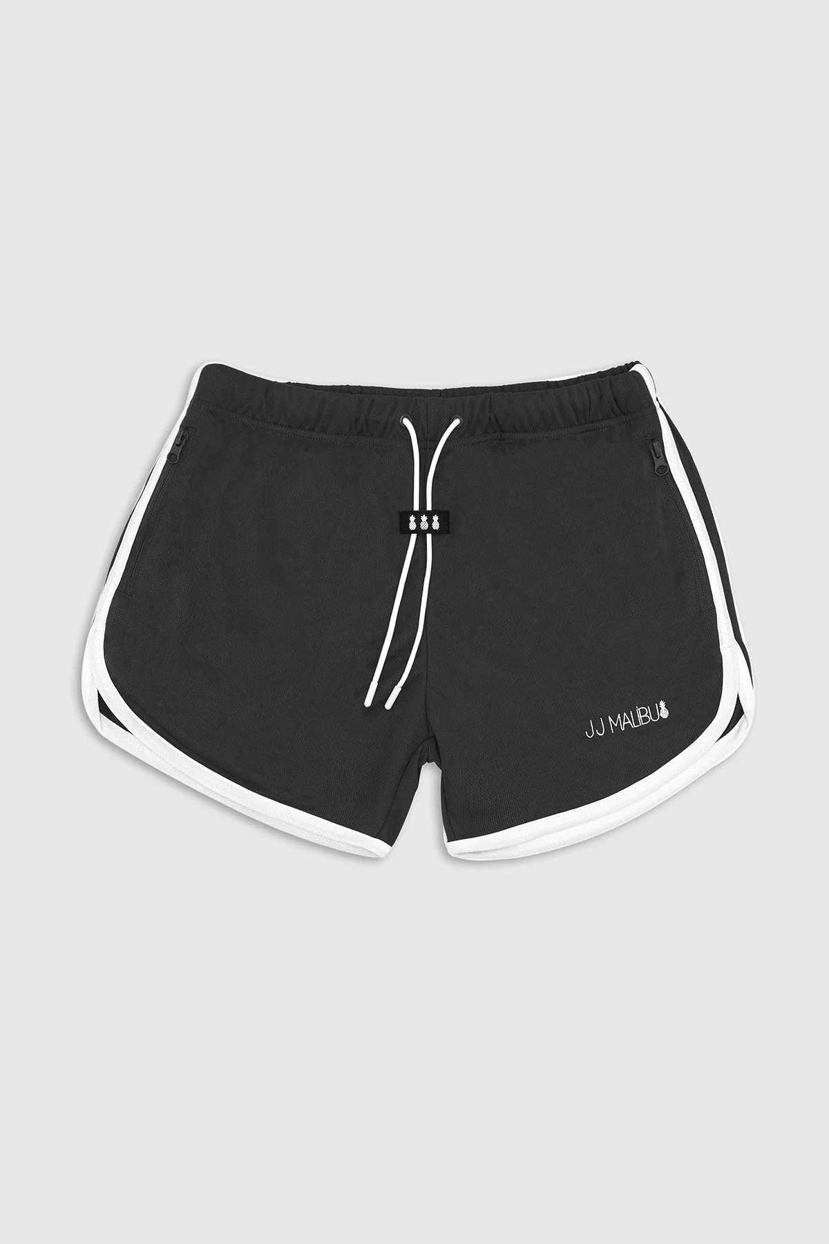 For-the-Night 4" Gym Short Shorts with Drawstring - Midnight Black - Image 3