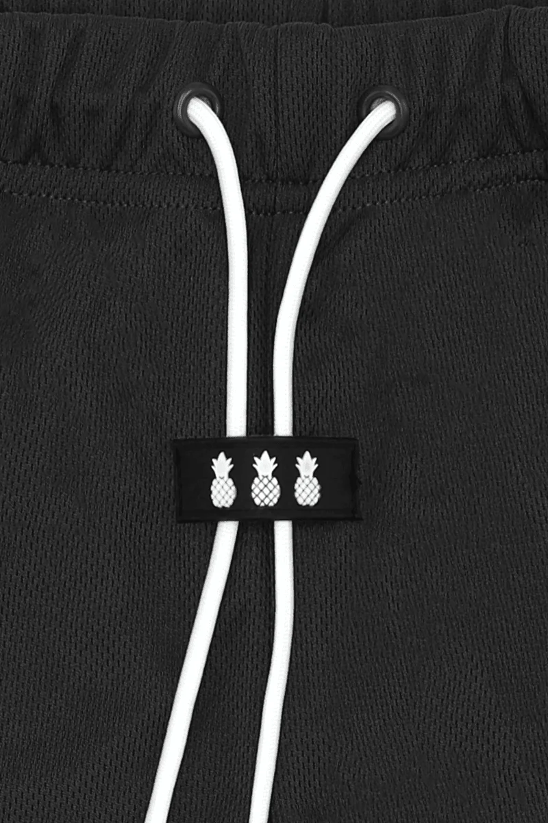 For-the-Night 4" Gym Short Shorts with Drawstring - Midnight Black - Image 4