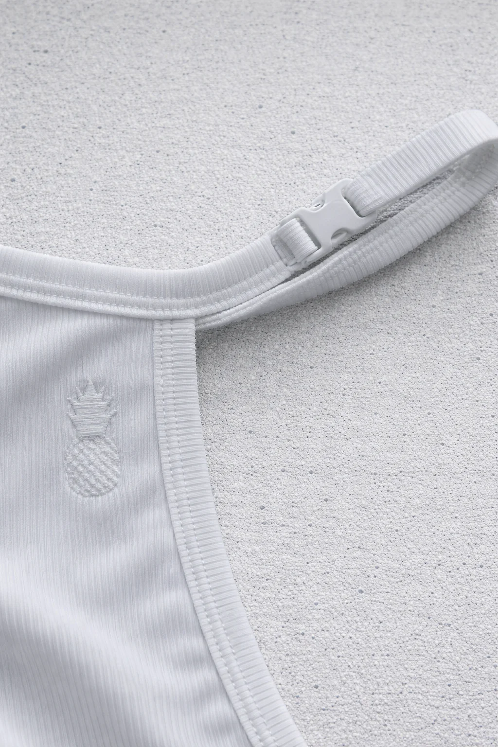 G String V Back Jockstrap - Polar White - Image 3