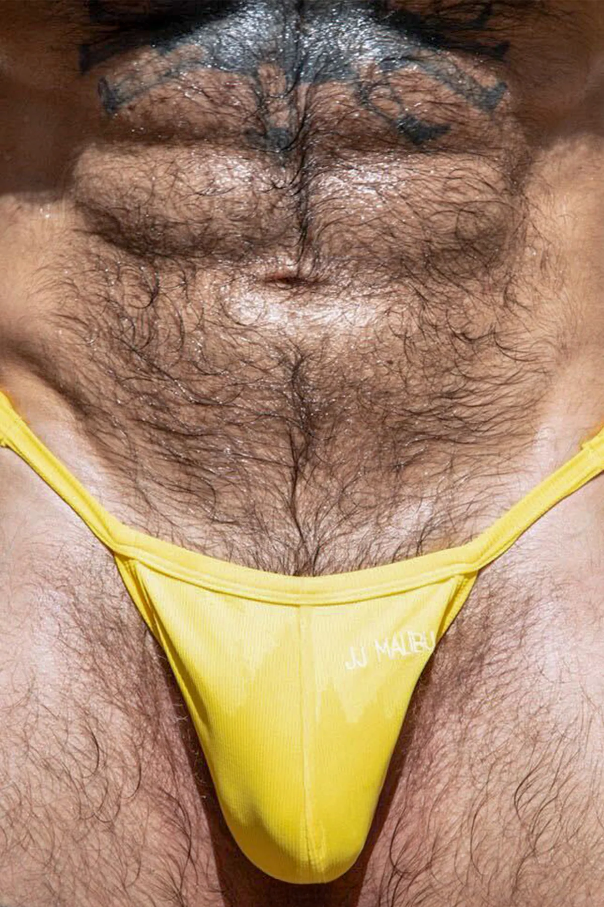 G String V Back Jockstrap - Canary Yellow - Image 6