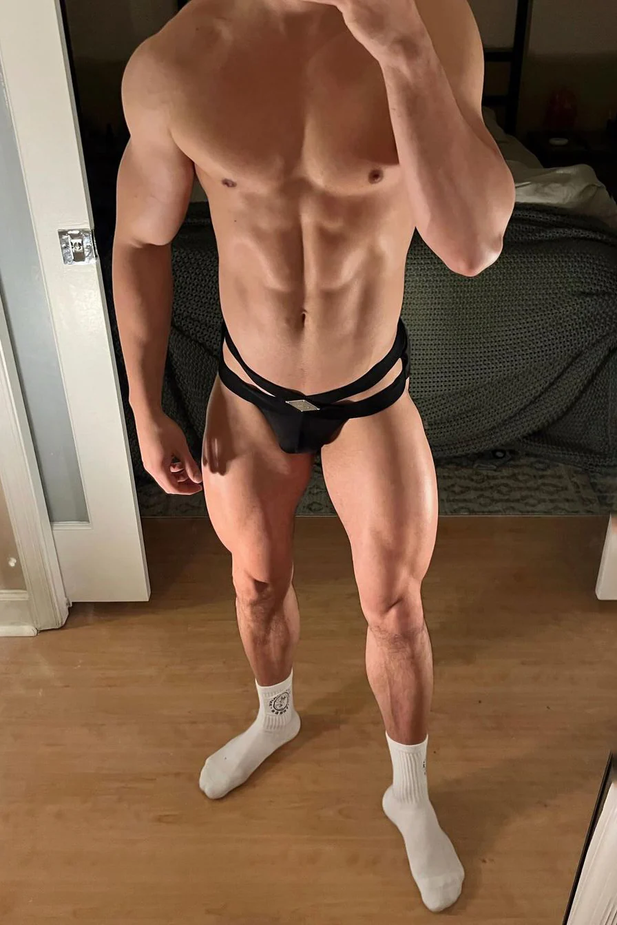 Hustler Cross Briefs - Obsidian Black - Image 12