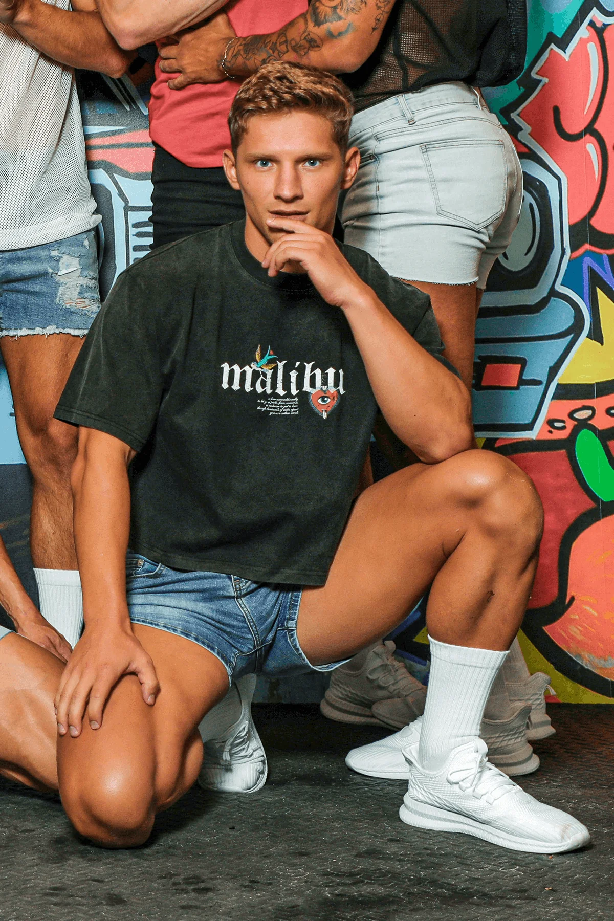 In-Your-Dreams 3.5" Denim Short Shorts - True Blue - Image 3
