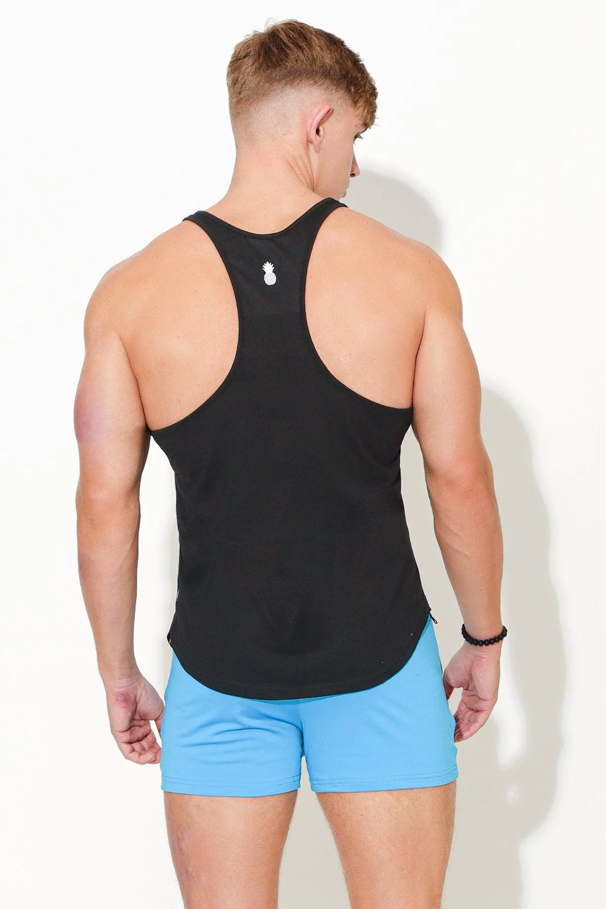 JJ Classic Workout Stringer - Malibu Black - Image 4