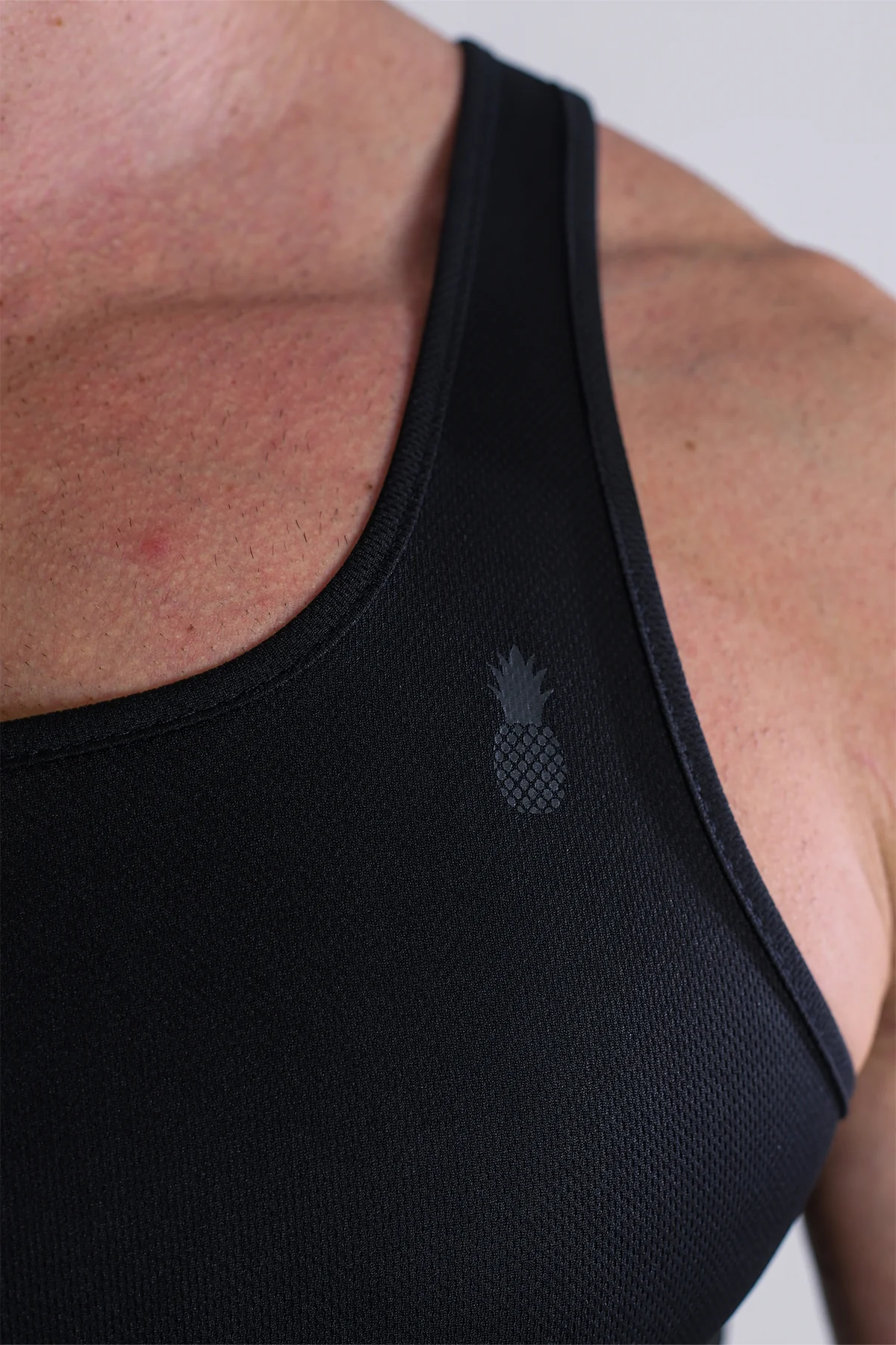 JJ Dry-Cool Crop Tank Top - Black - Image 2