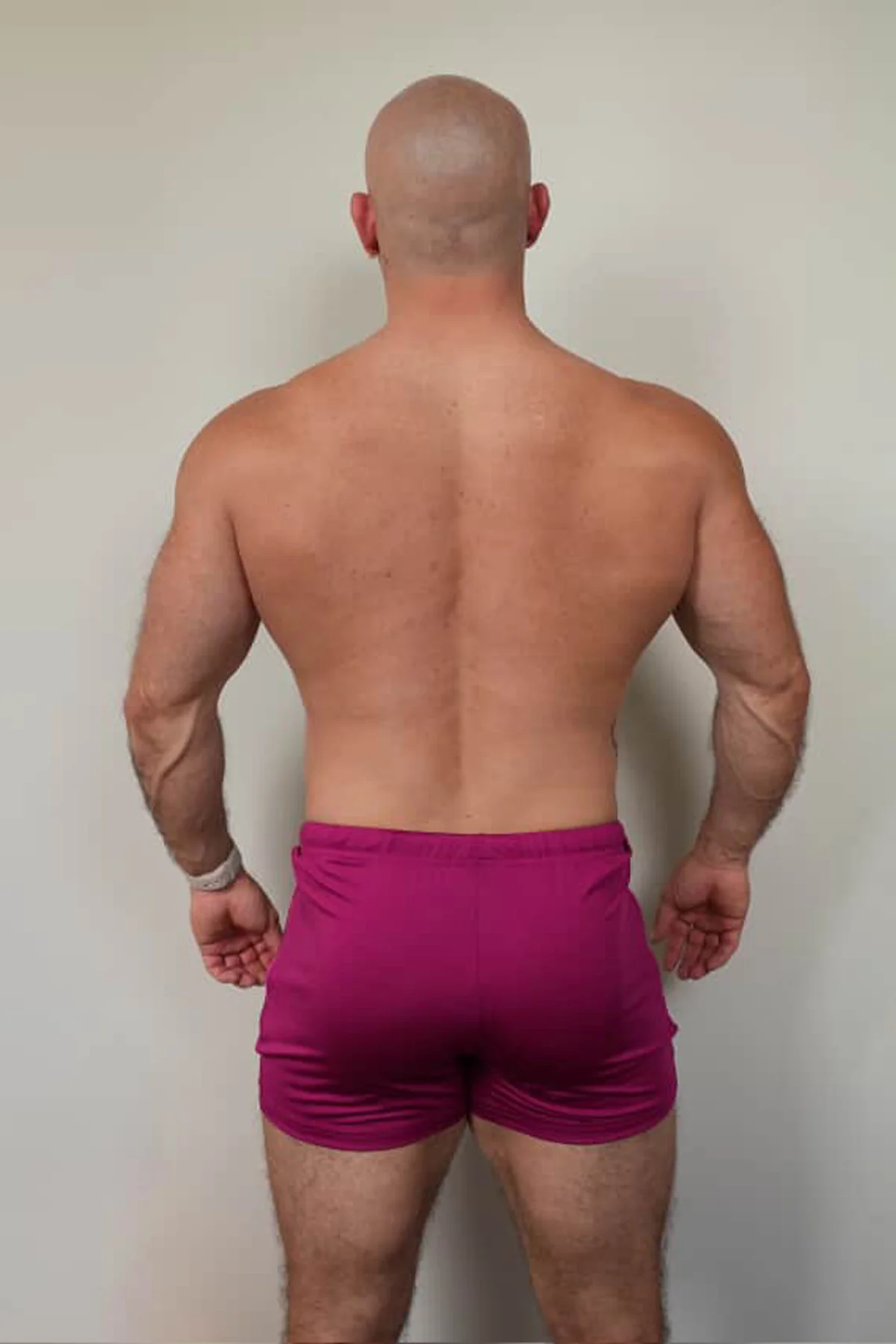 Karma 2" Short Shorts with Zipper Pockets - Magenta - Image 6