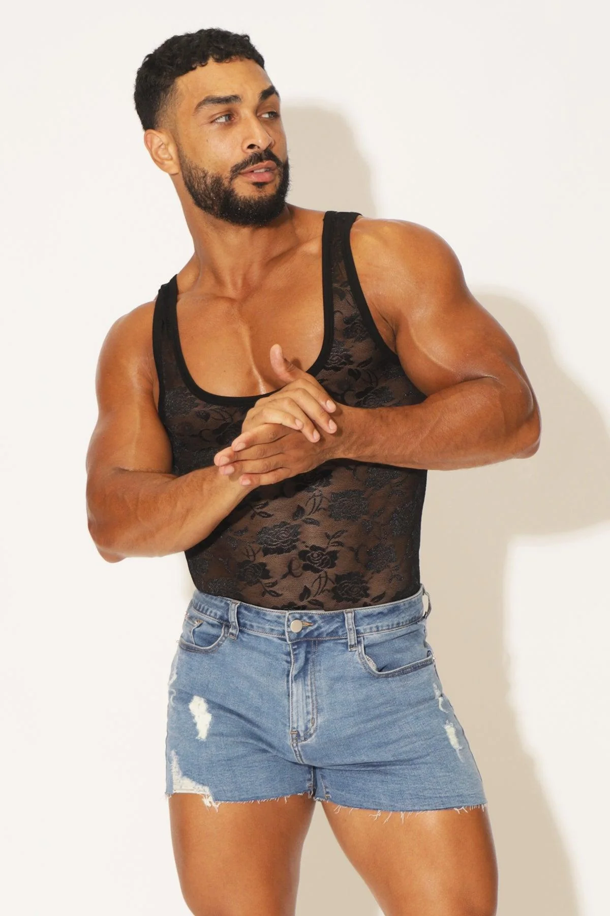 Kiss-It-Better Lace Bodysuit - Black - Image 4