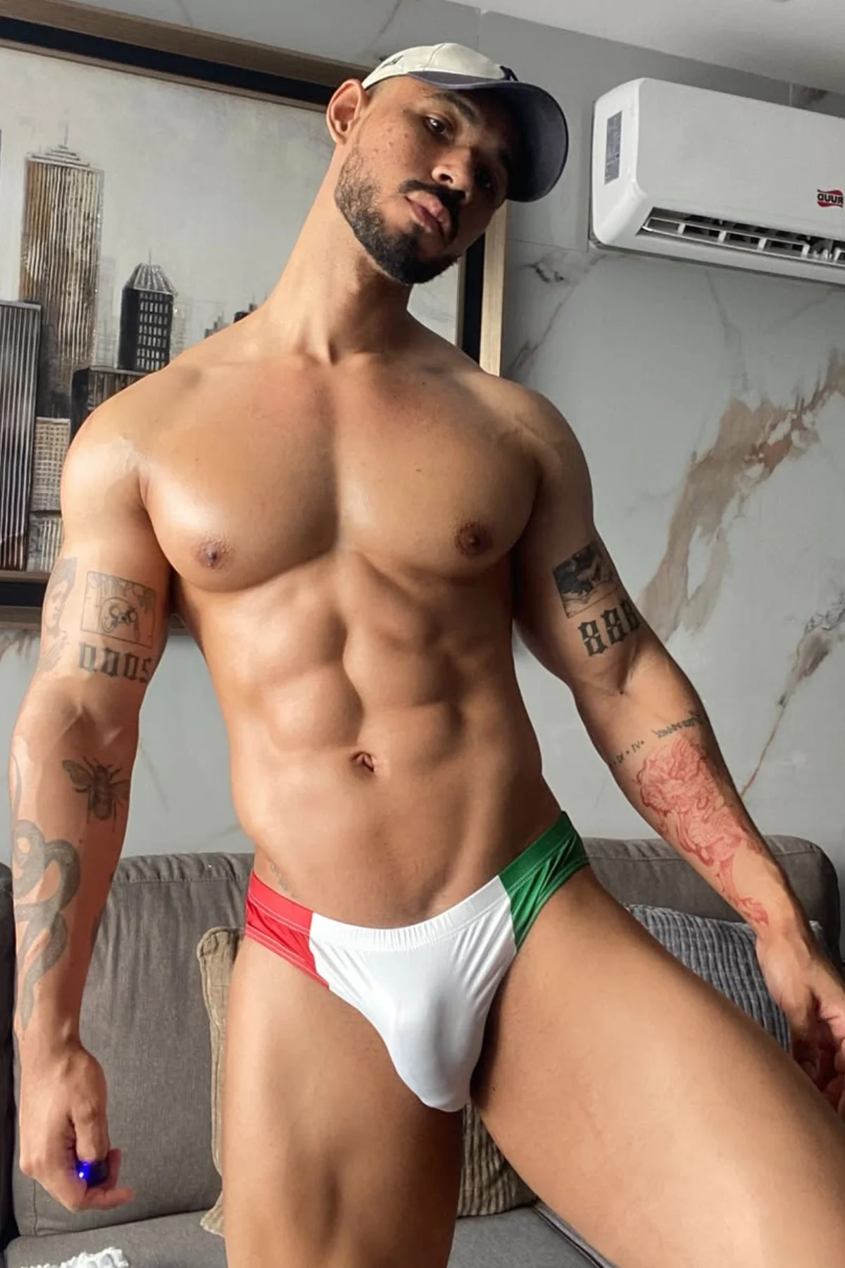 Lovesick Briefs - Italian Flag - Image 3