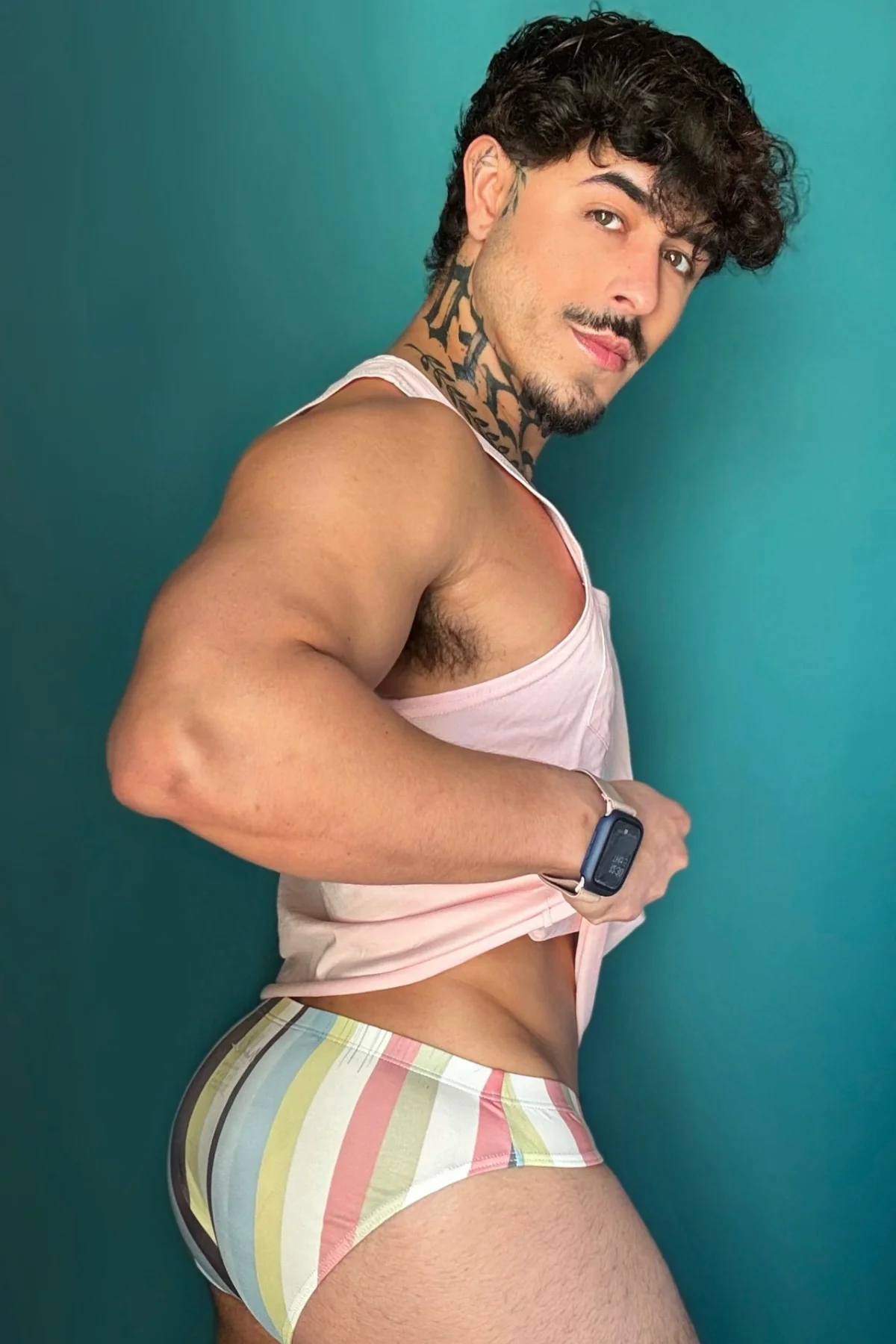 Lovesick Briefs - Retro Stripes - Image 8