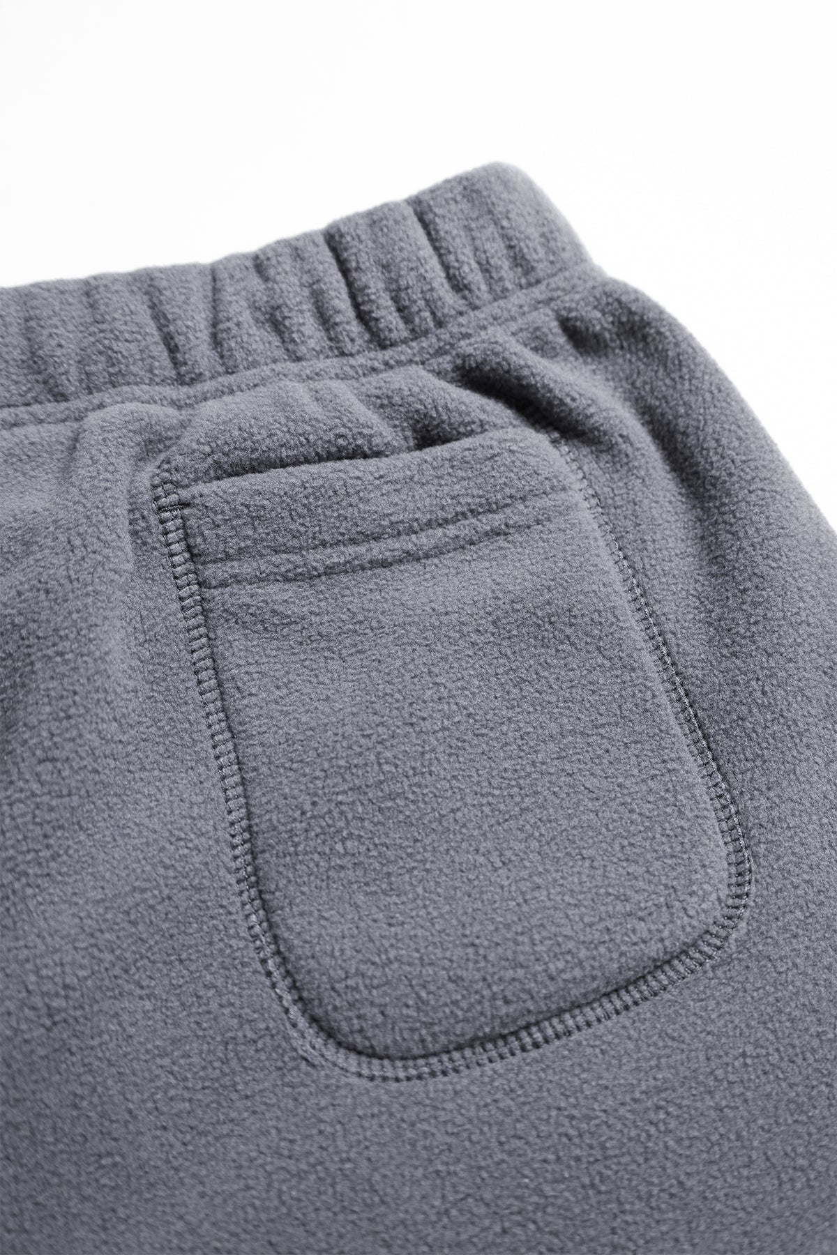 Luxe Plush Fleece 2" Short Shorts - Grey - Image 7