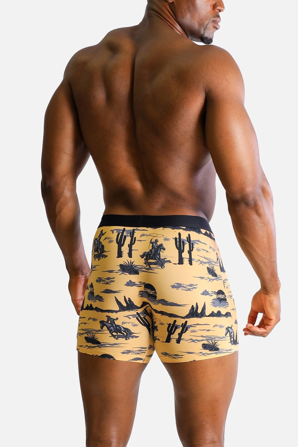Men's Boxer Briefs - Wild West - Image 2