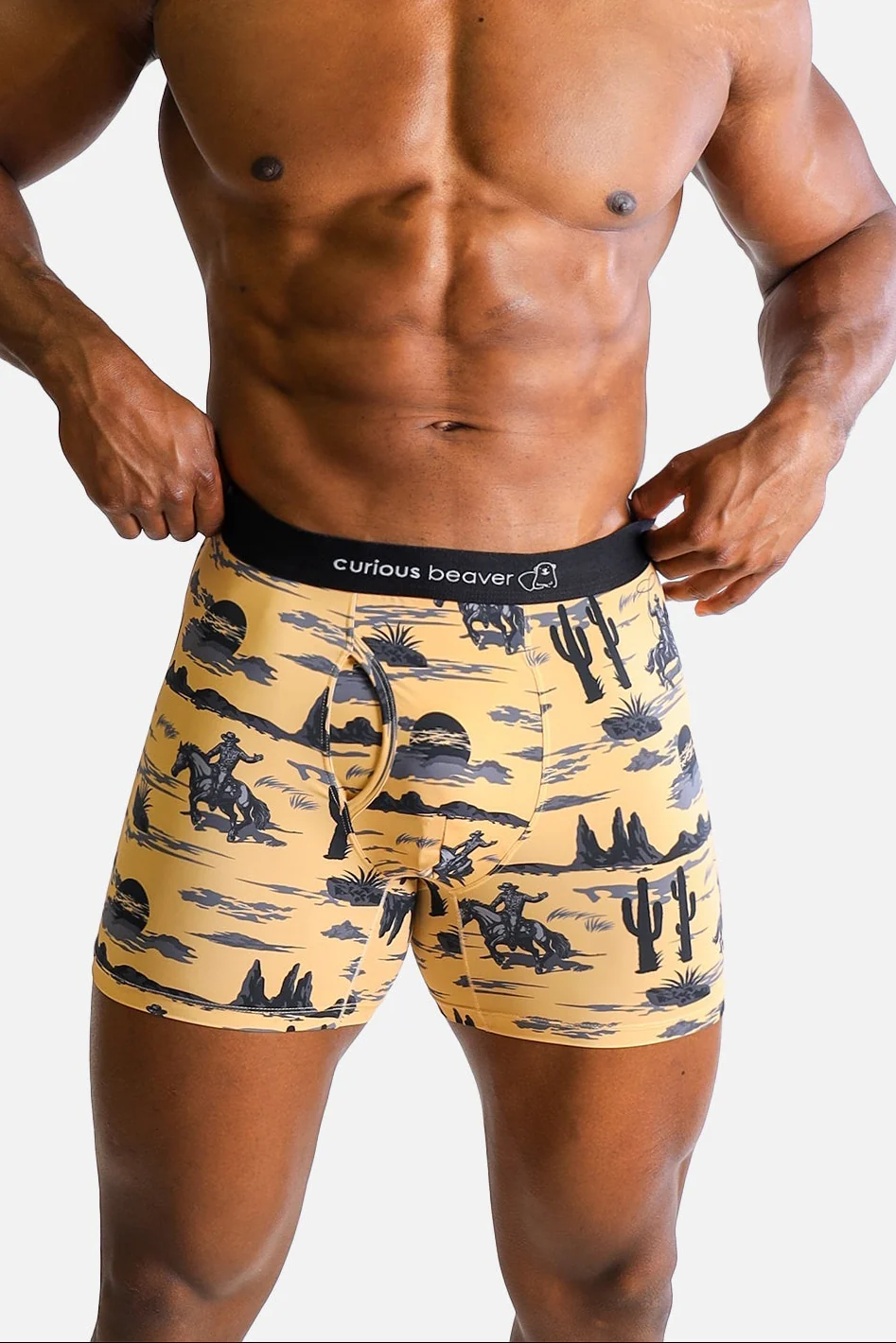 Men's Boxer Briefs - Wild West - Image 4