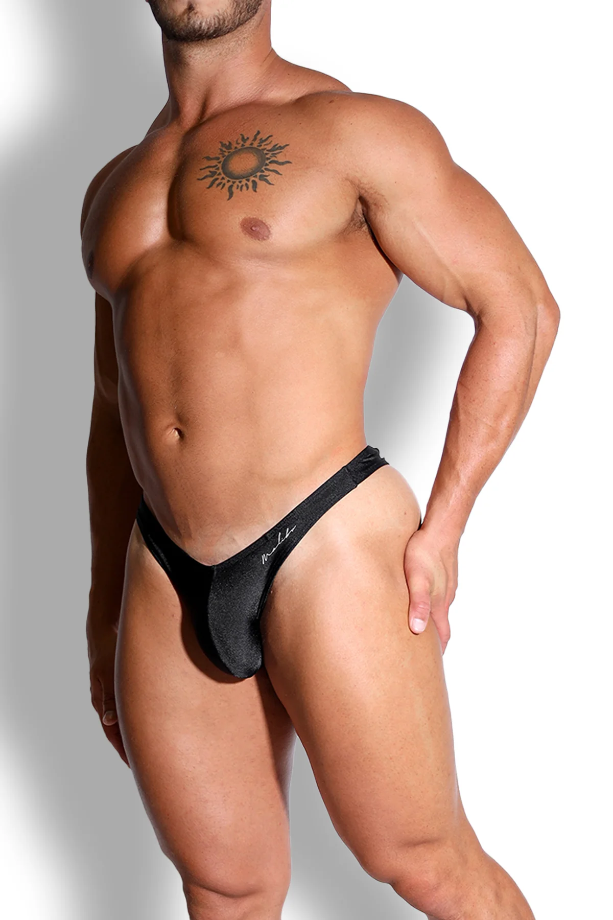 Dynamic Classic Scrunch-Butt Brief - Jet Black - Image 7