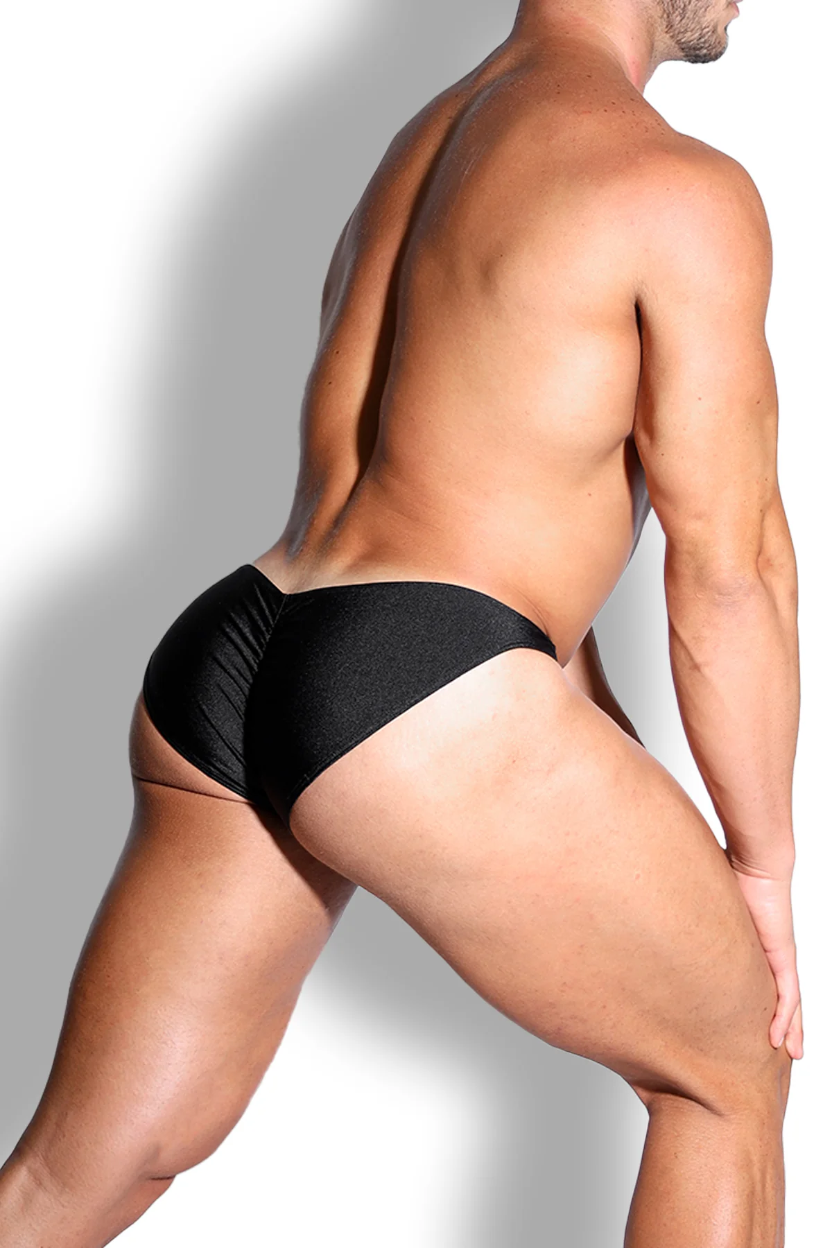 Dynamic Classic Scrunch-Butt Brief - Jet Black - Image 9
