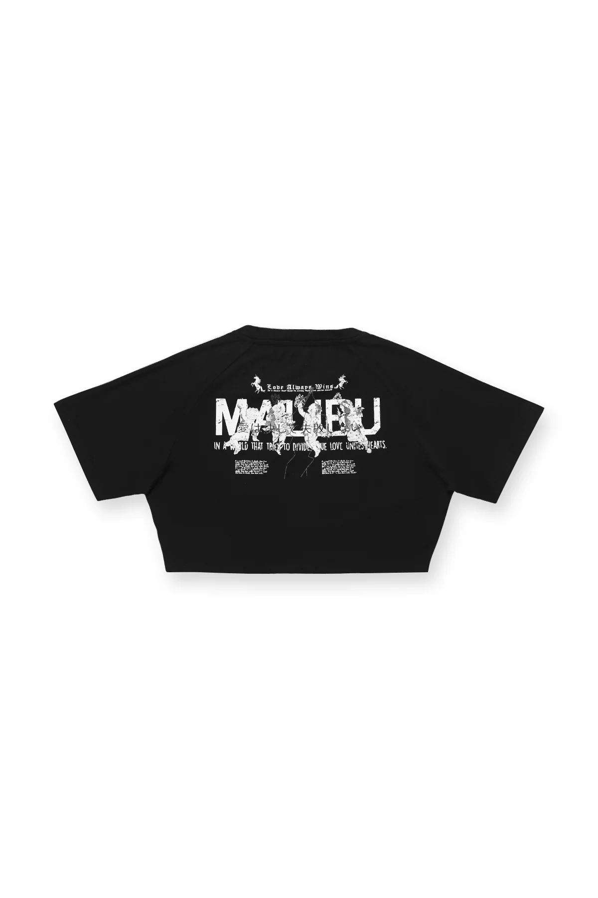 Muscle-Fit Crop Tee  - Malibu Angel - Image 4
