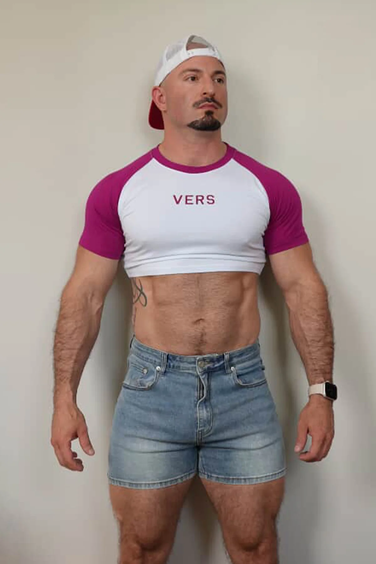 Muscle-Fit Crop Tee - Versatile