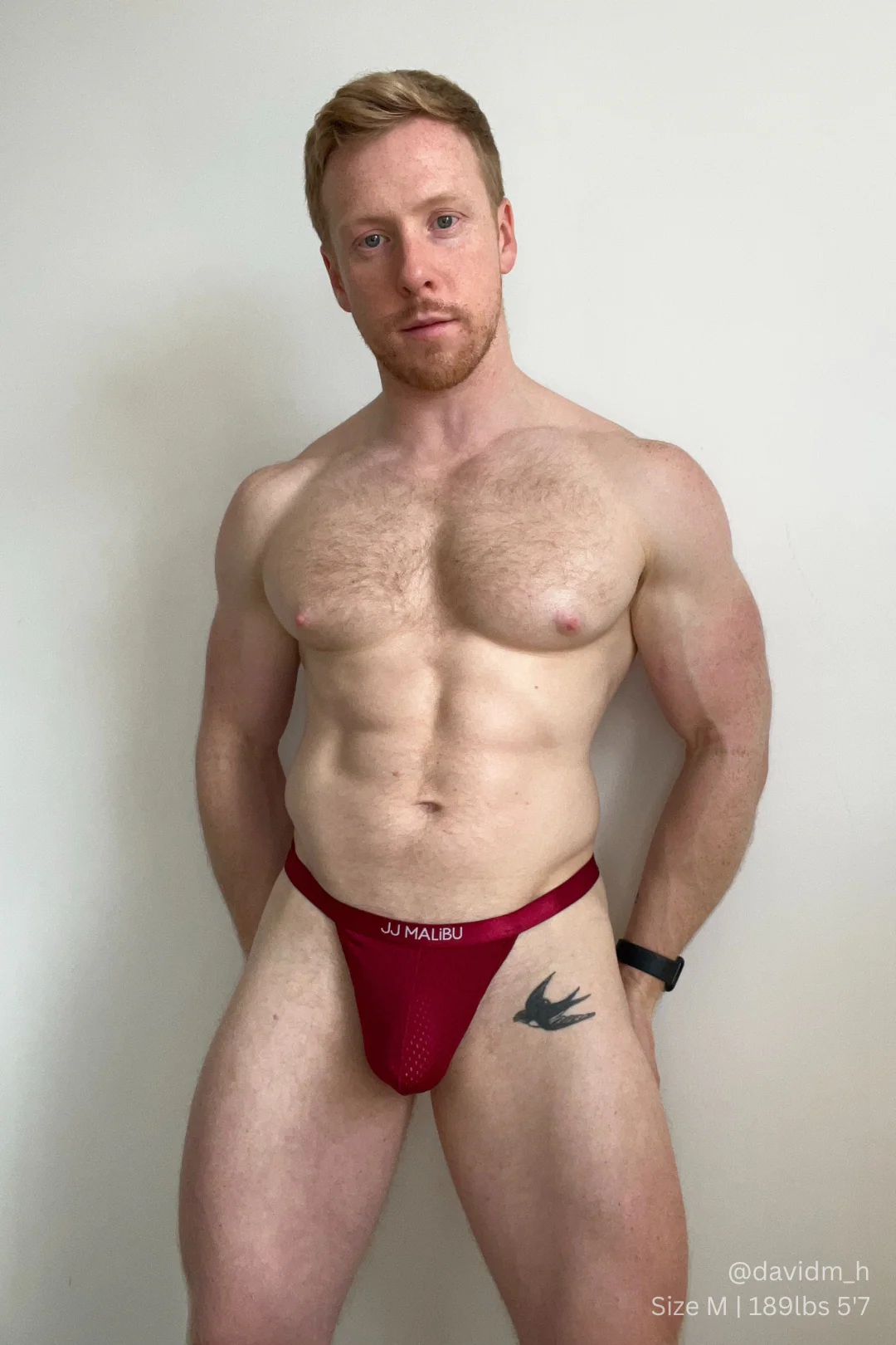 Now-or-Never Mesh Thong - Cherry - Image 4