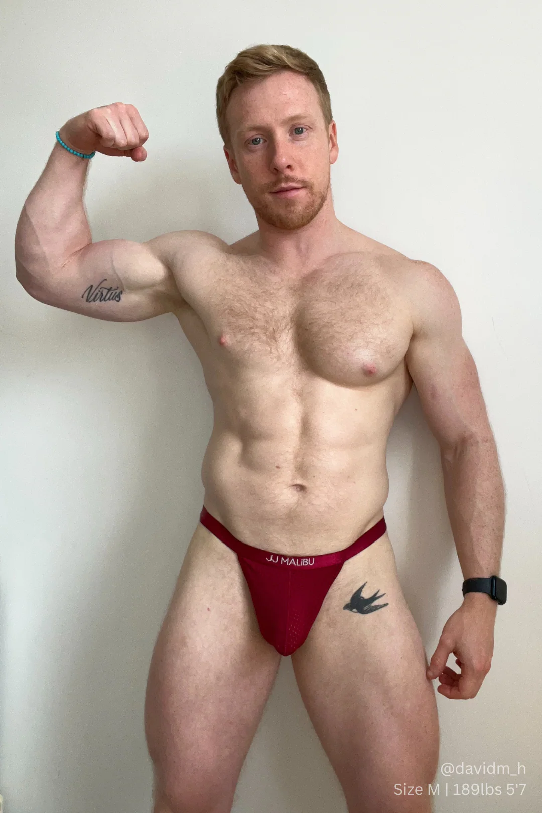 Now-or-Never Mesh Thong - Cherry - Image 5