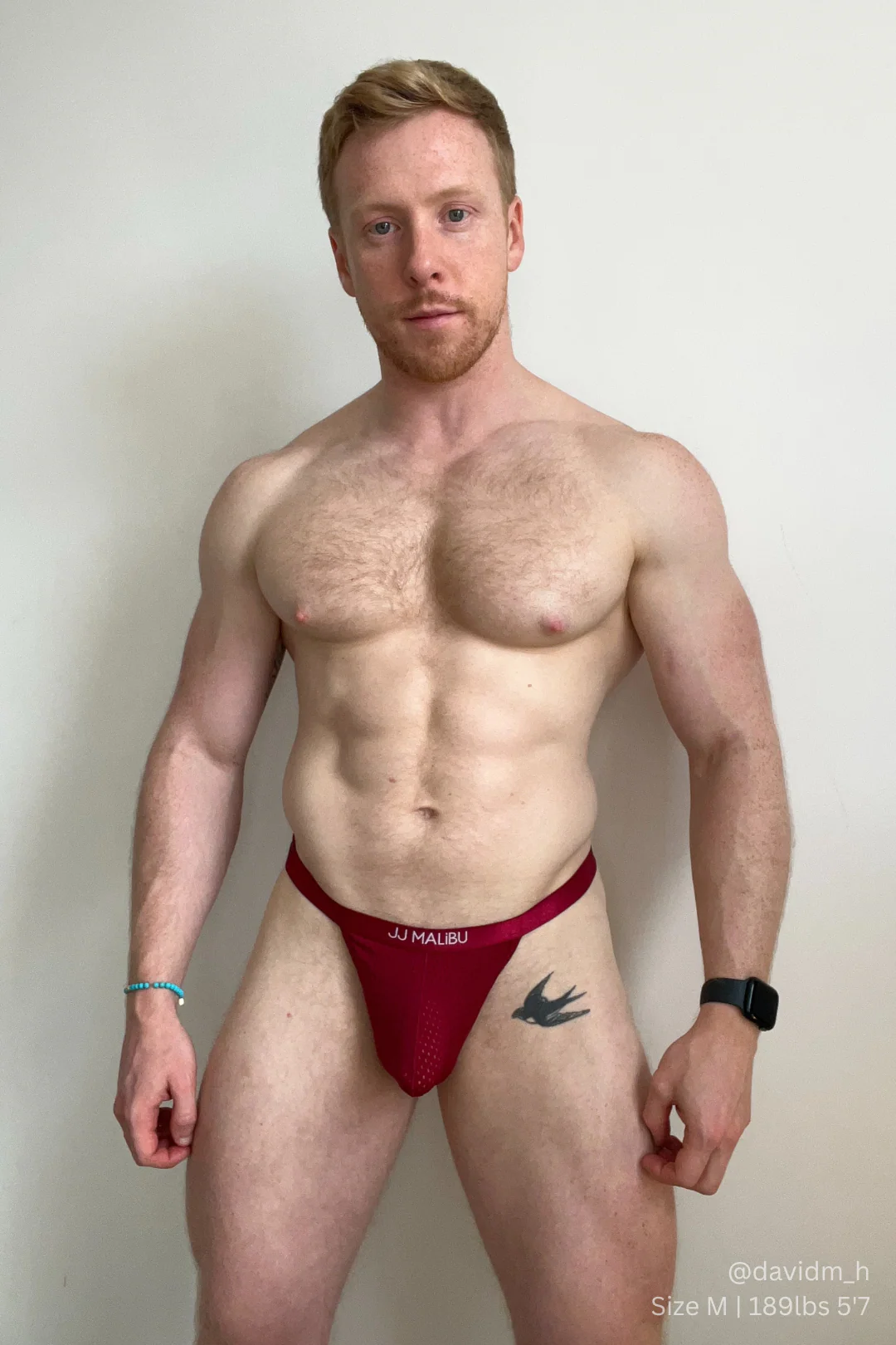 Now-or-Never Mesh Thong - Cherry - Image 8
