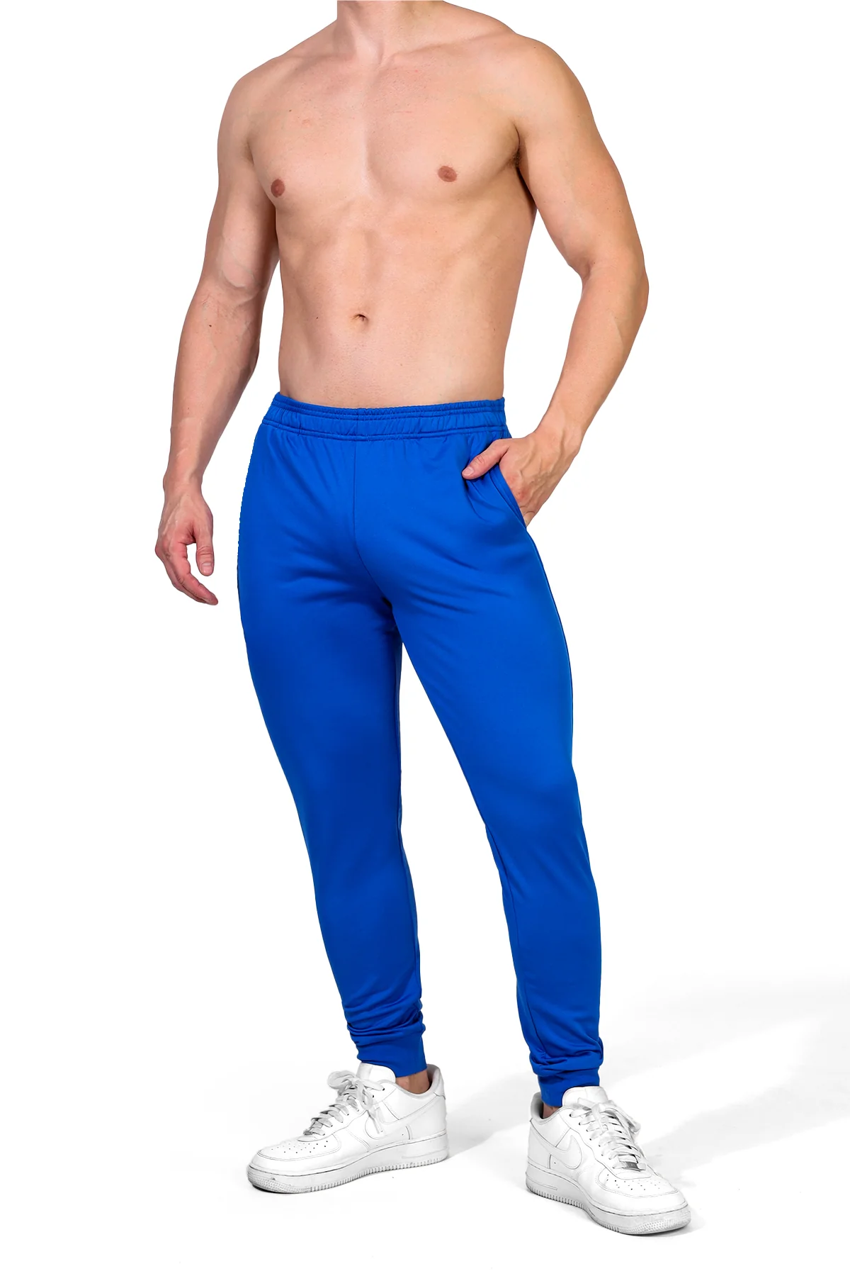 Peek-A-Boo Joggers - Royal Blue - Image 7