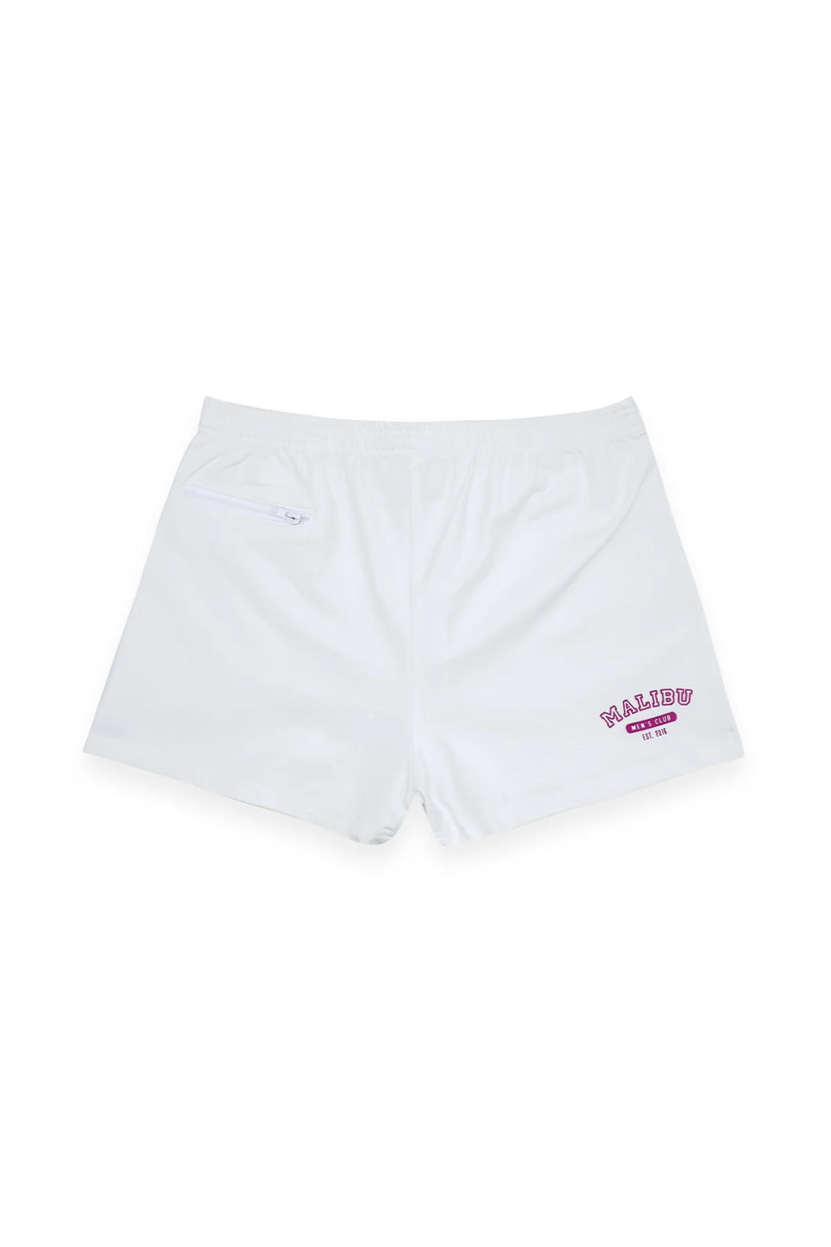 Peek-A-Boo Varsity 2" Short Shorts - Marshmallow - Image 7