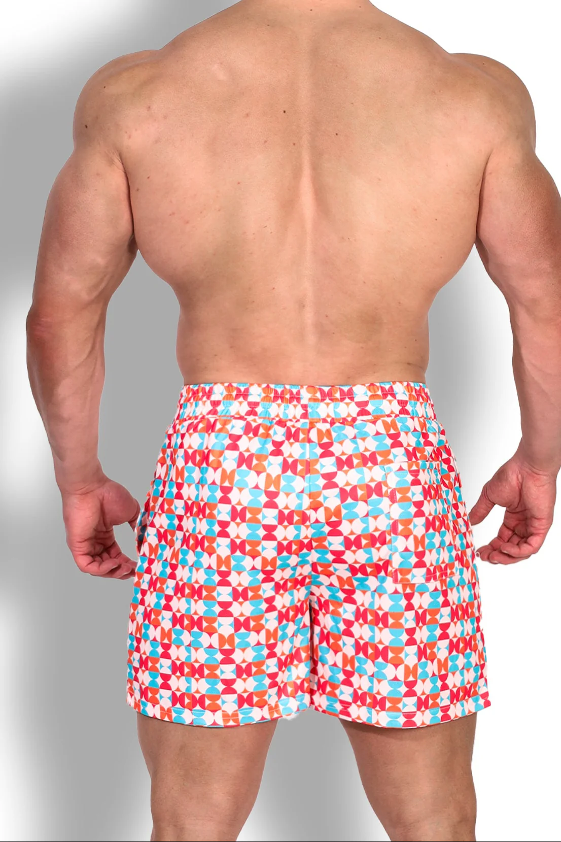 Quick-Dry Mesh Shorts - Retro - Image 3
