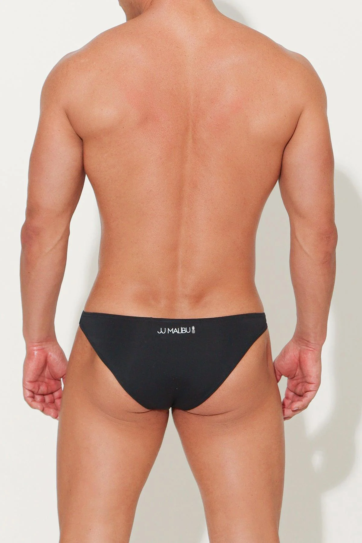 Renaissance Low-Cut Swim Bikini Briefs for Men - Black - Image 7
