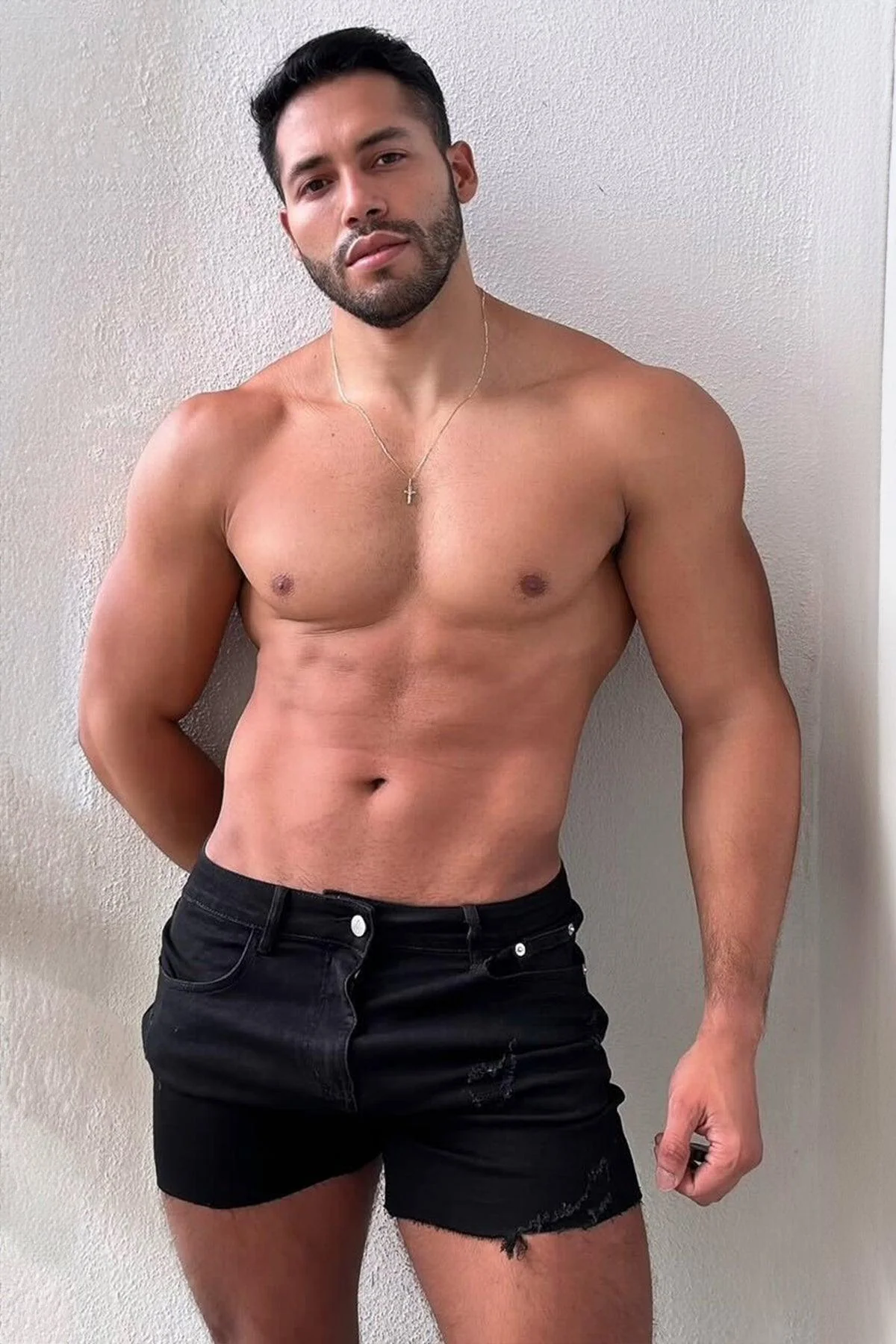Rockstar Raw Cut 2.5" Denim Short Shorts - Black - Image 3