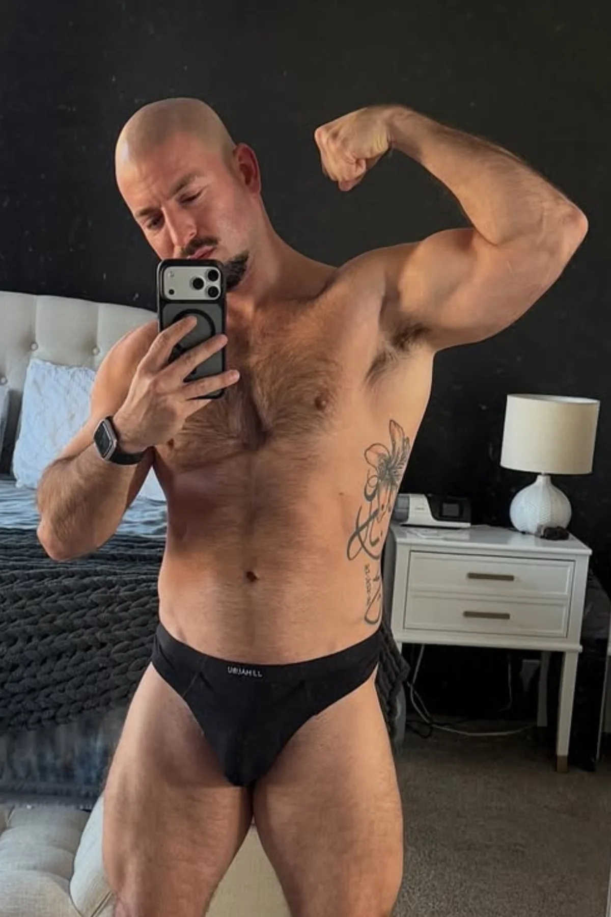 Premium Modal Athletic Thong - Noir - Image 11