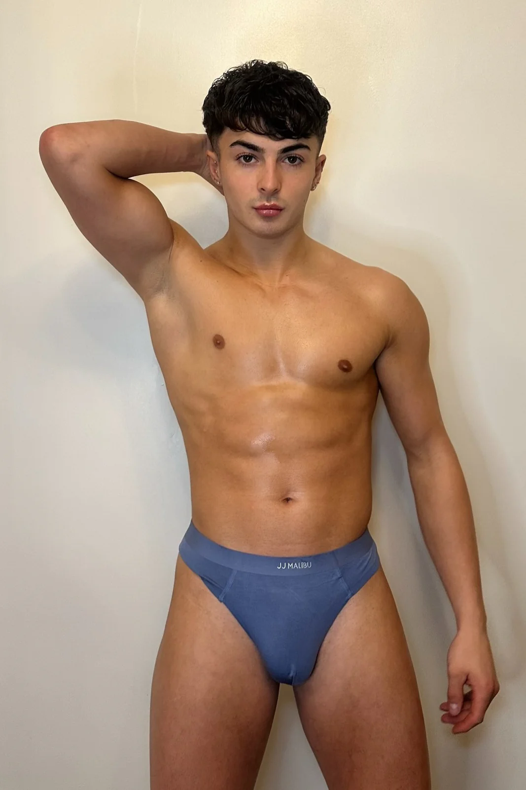 Premium Modal Athletic Thong - Steel Blue - Image 8