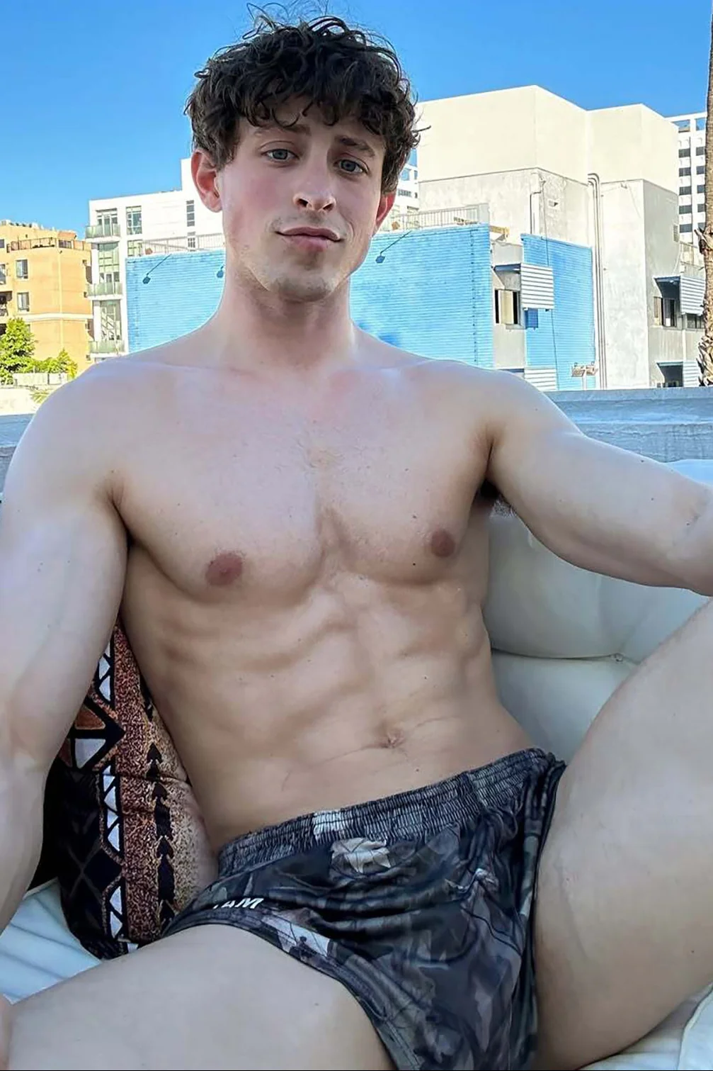 Stretch-It 2" Athletic Short Shorts - Leaf Camo - Image 7