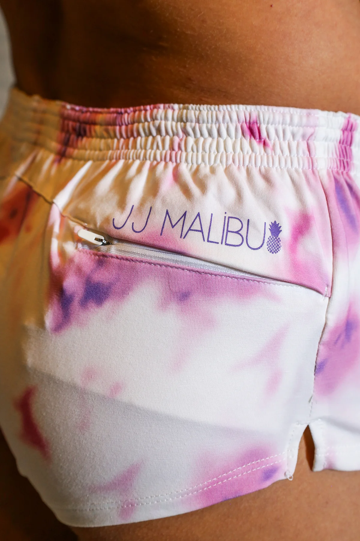 Stretch-It 2" Short Shorts - Pink Tie-Dye - Image 6