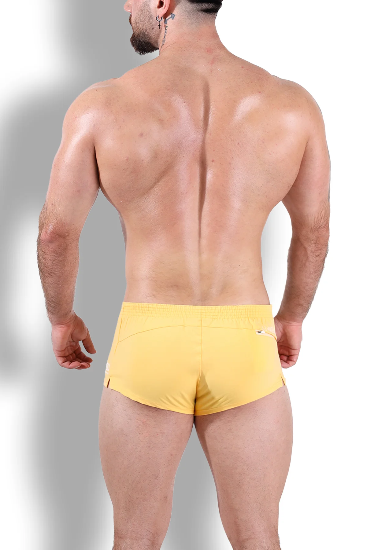 Stretch-It 2" Short Shorts - Banana Yellow - Image 5