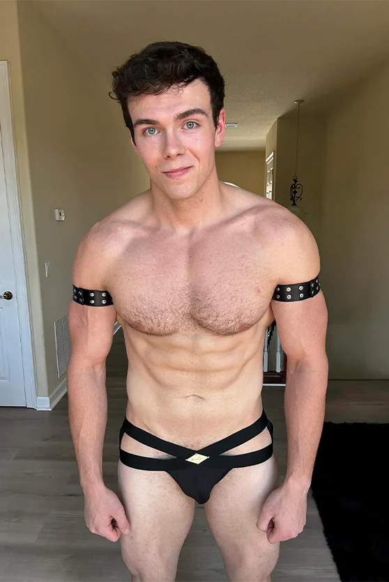 Stud Arm Bands - Black - Image 3